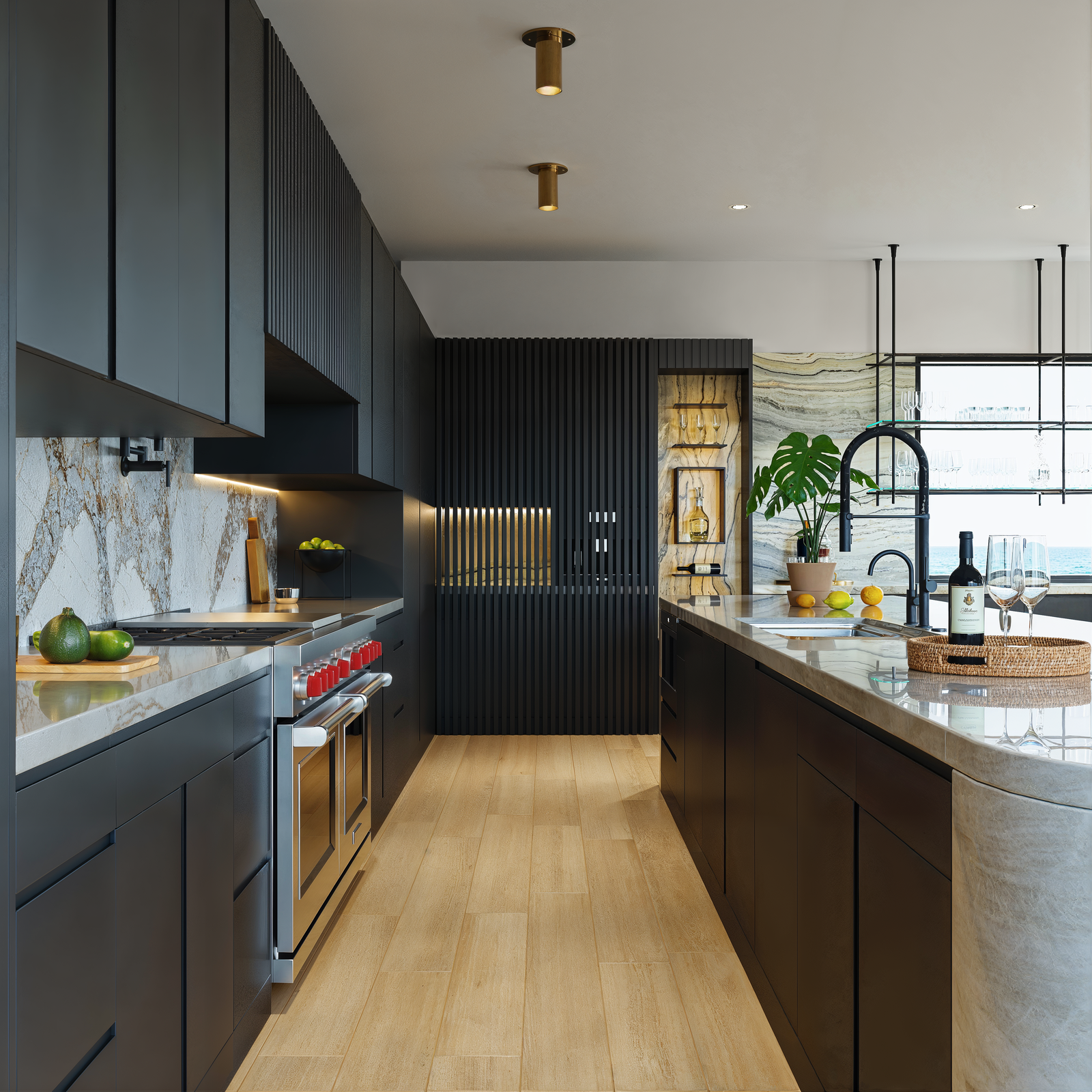 Kitchen Interiors Residential Render Architectural Visualization