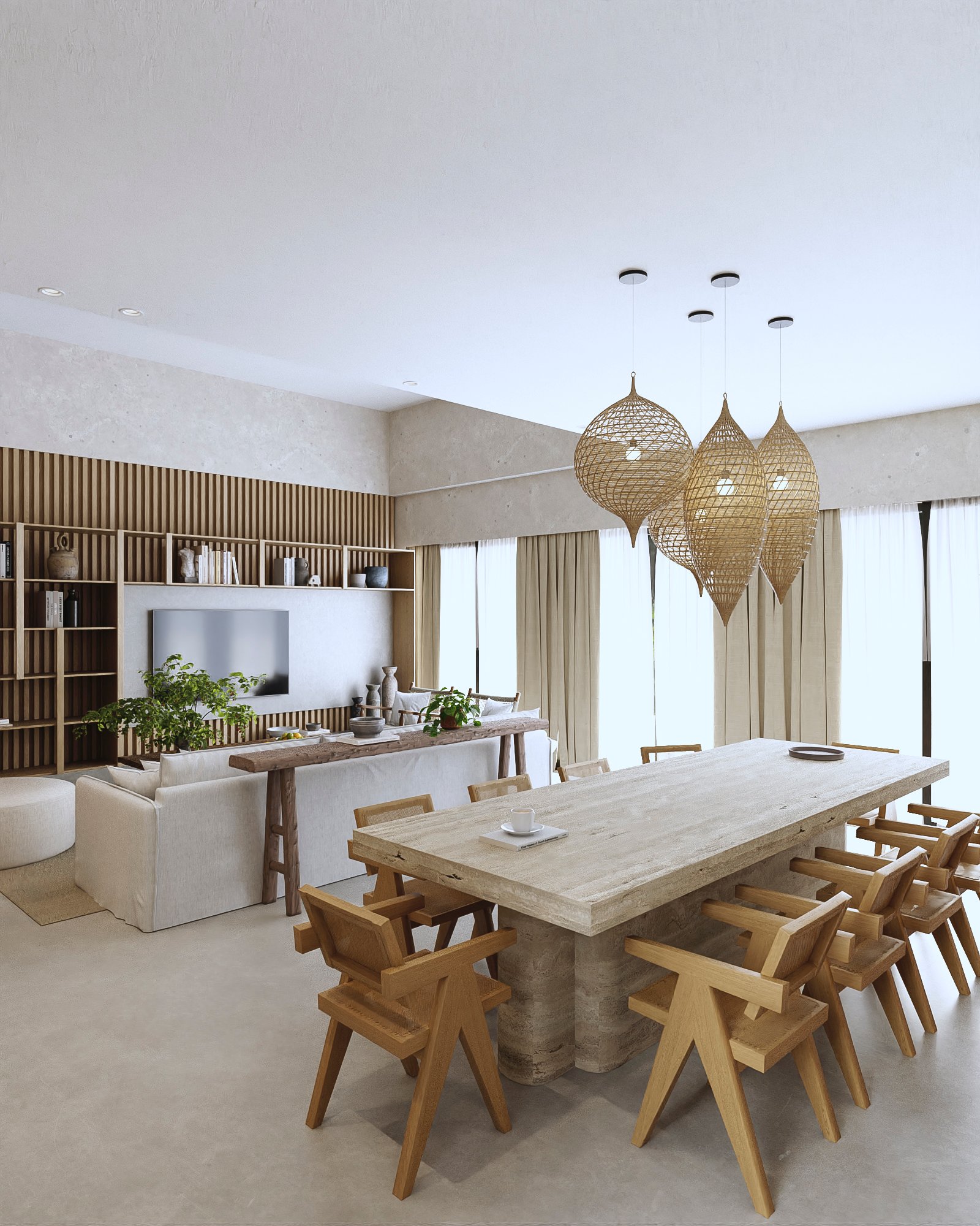 Interior ResidenTial Render Architectural Visualization