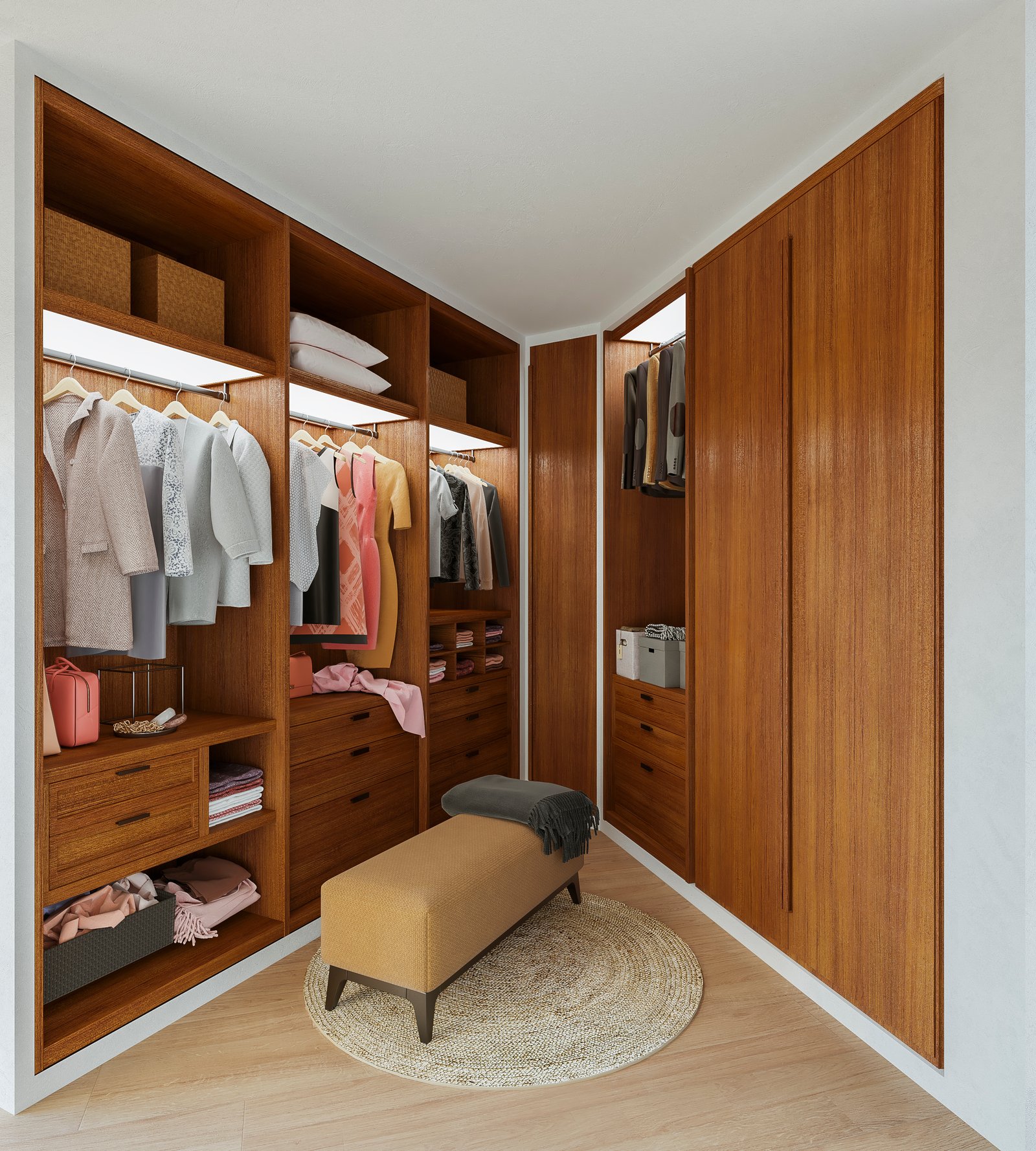 Interior Residential Render Architectural Visualization