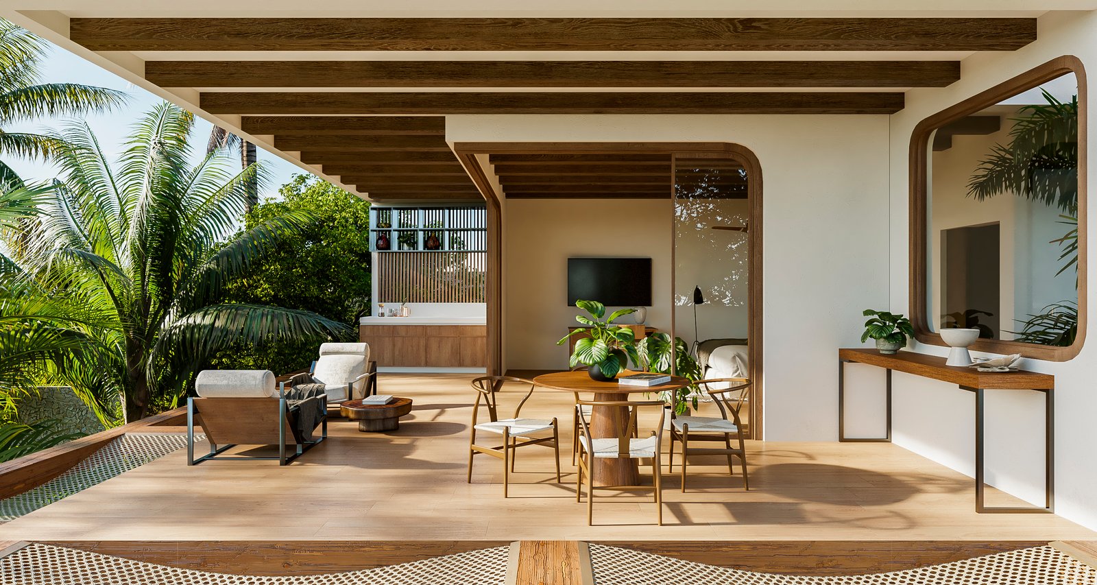 Interior Residential Render Architectural Visualization