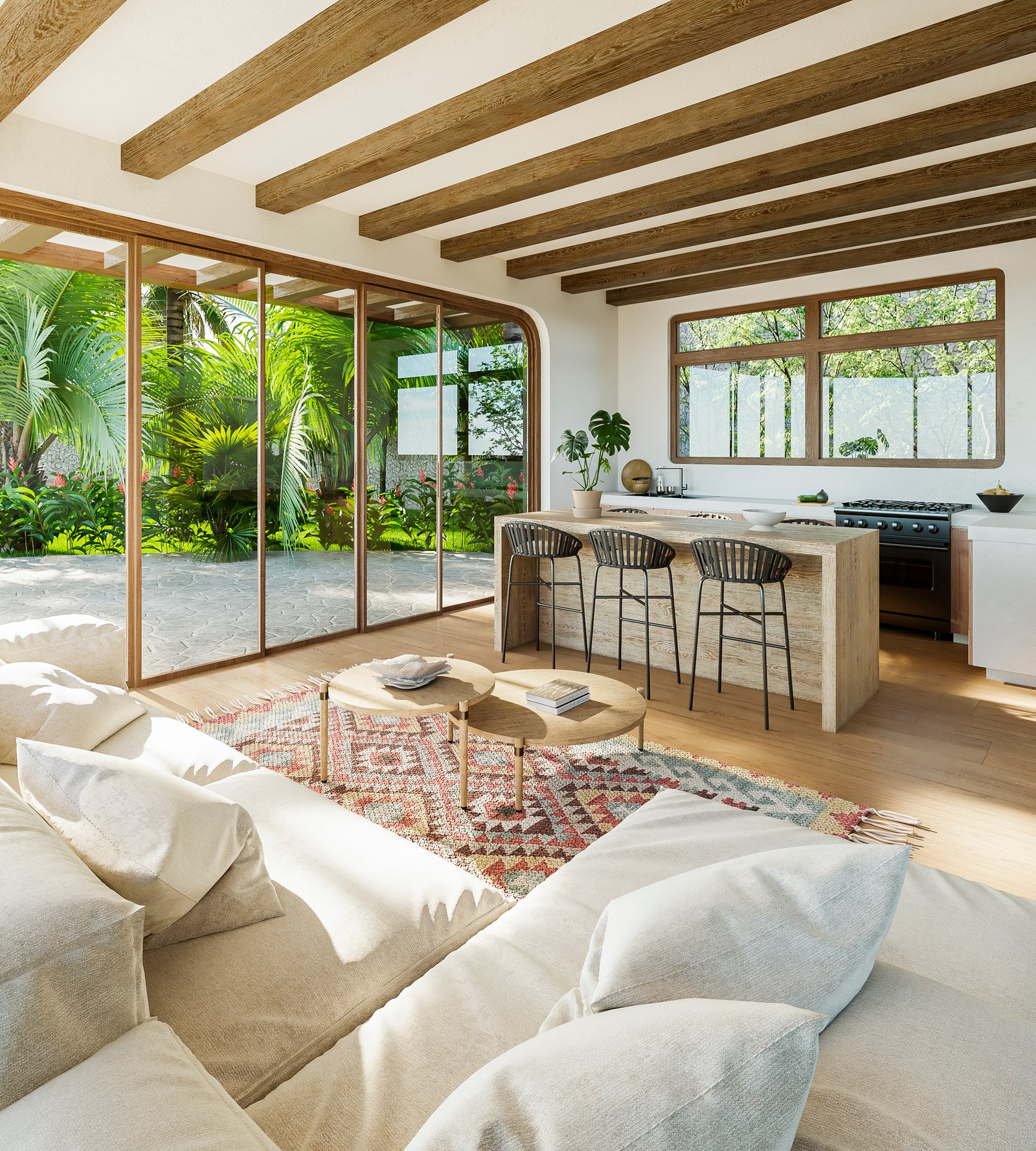 Interior Residential Render Architectural Visualization