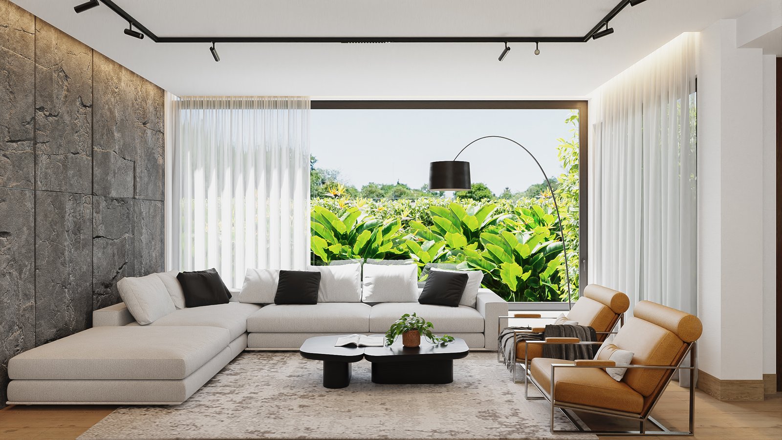 Interior Residential Render Architectural Visualization