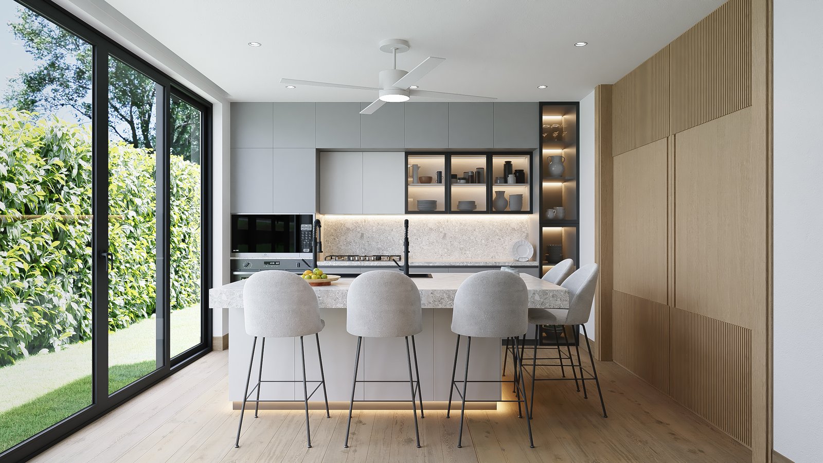 Interior Residential Render Architectural Visualization