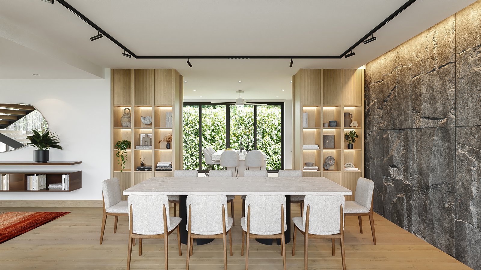 Interior Residential Render Architectural Visualization