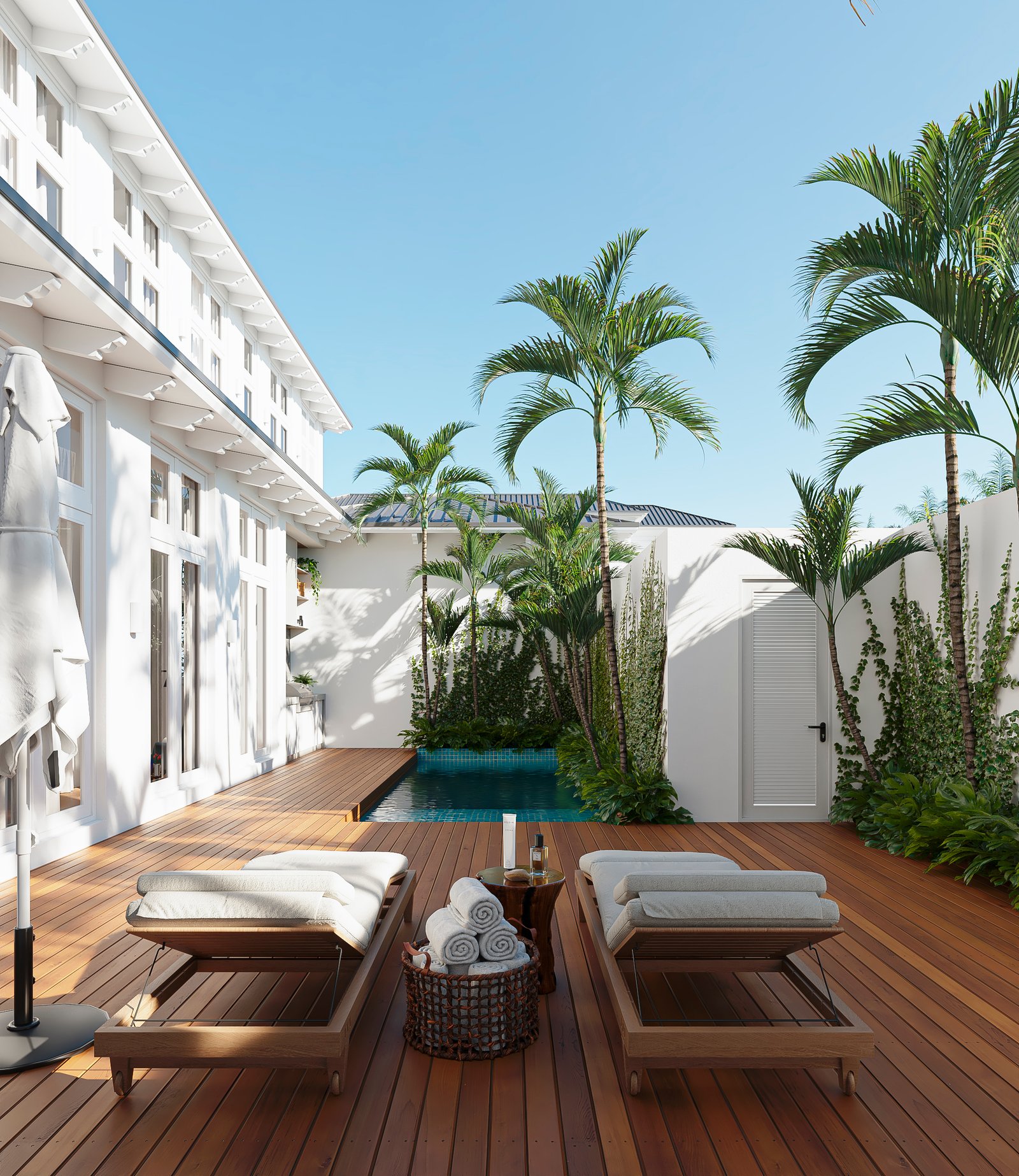 Exterior Residential Render Architectural Visualization