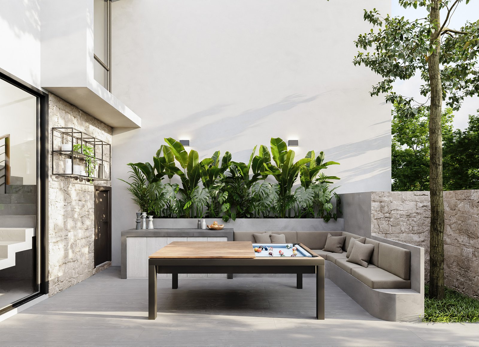 Interior Residential Render Architectural Visualization