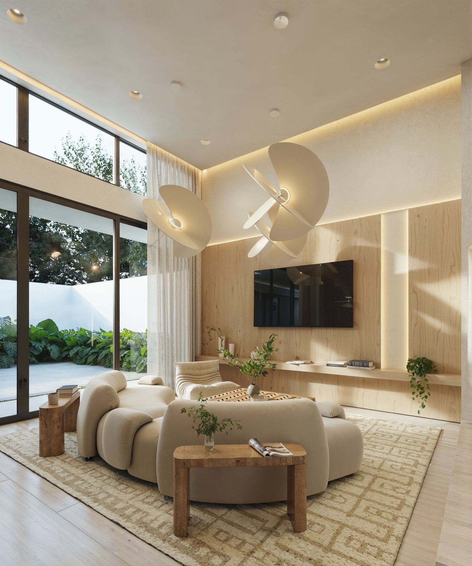 Interior Residential Render Architectural Visualization