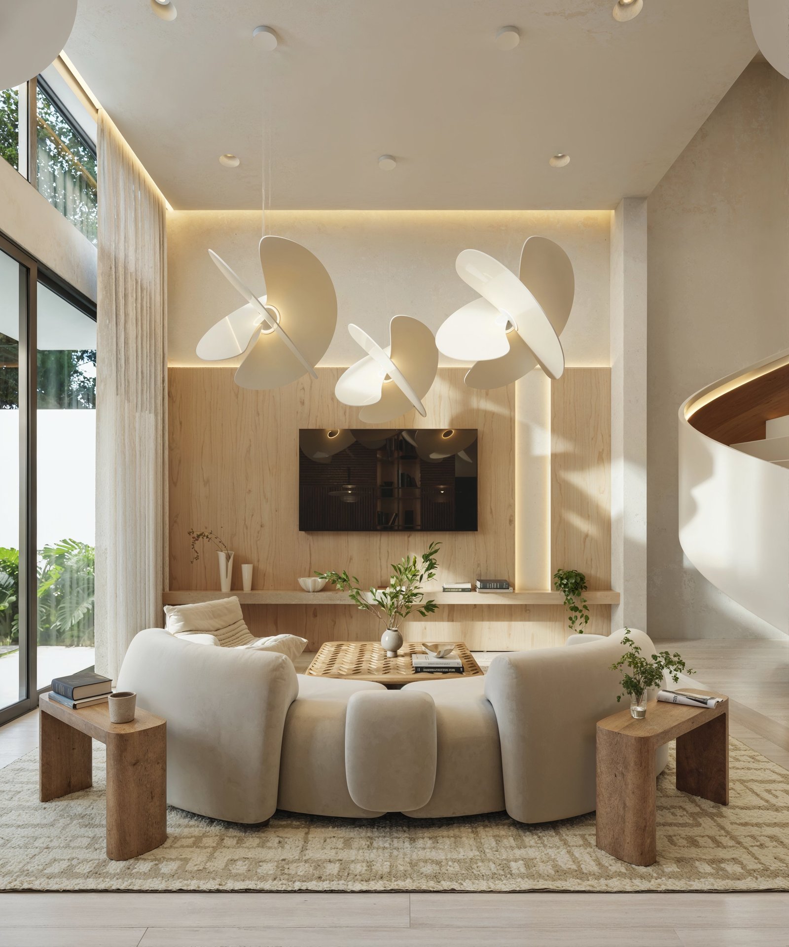 Interior Residential Render Architectural Visualization