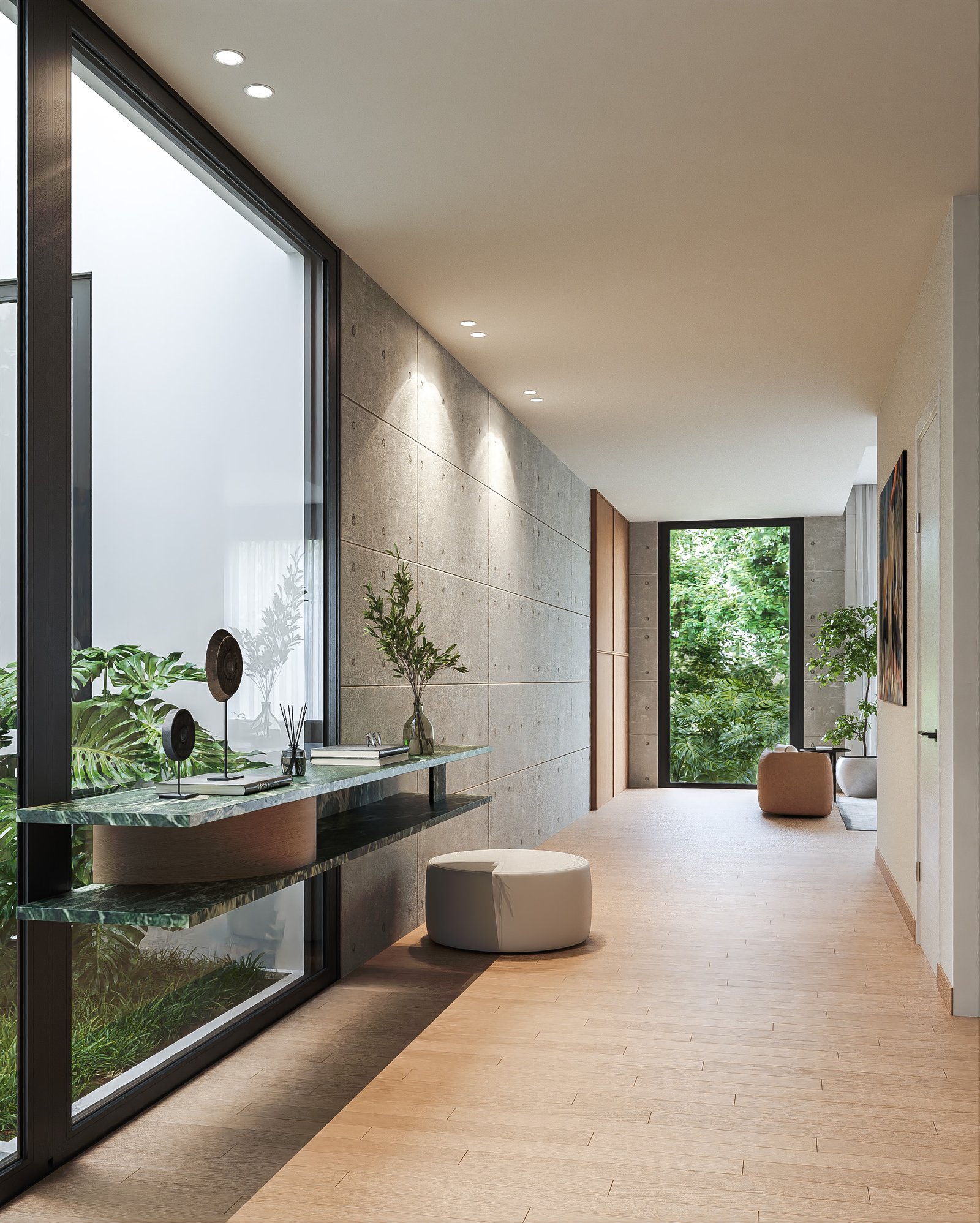 Interiors Residential Render Architectural Visualization