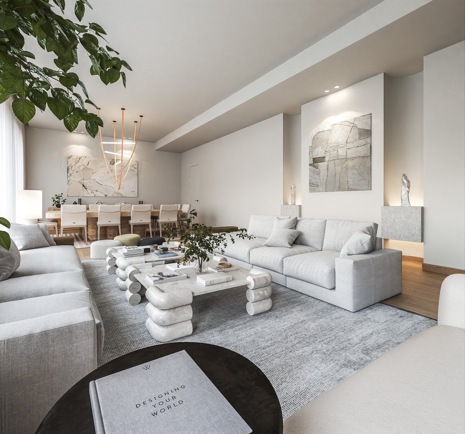 Interiors Residential Render Architectural Visualization