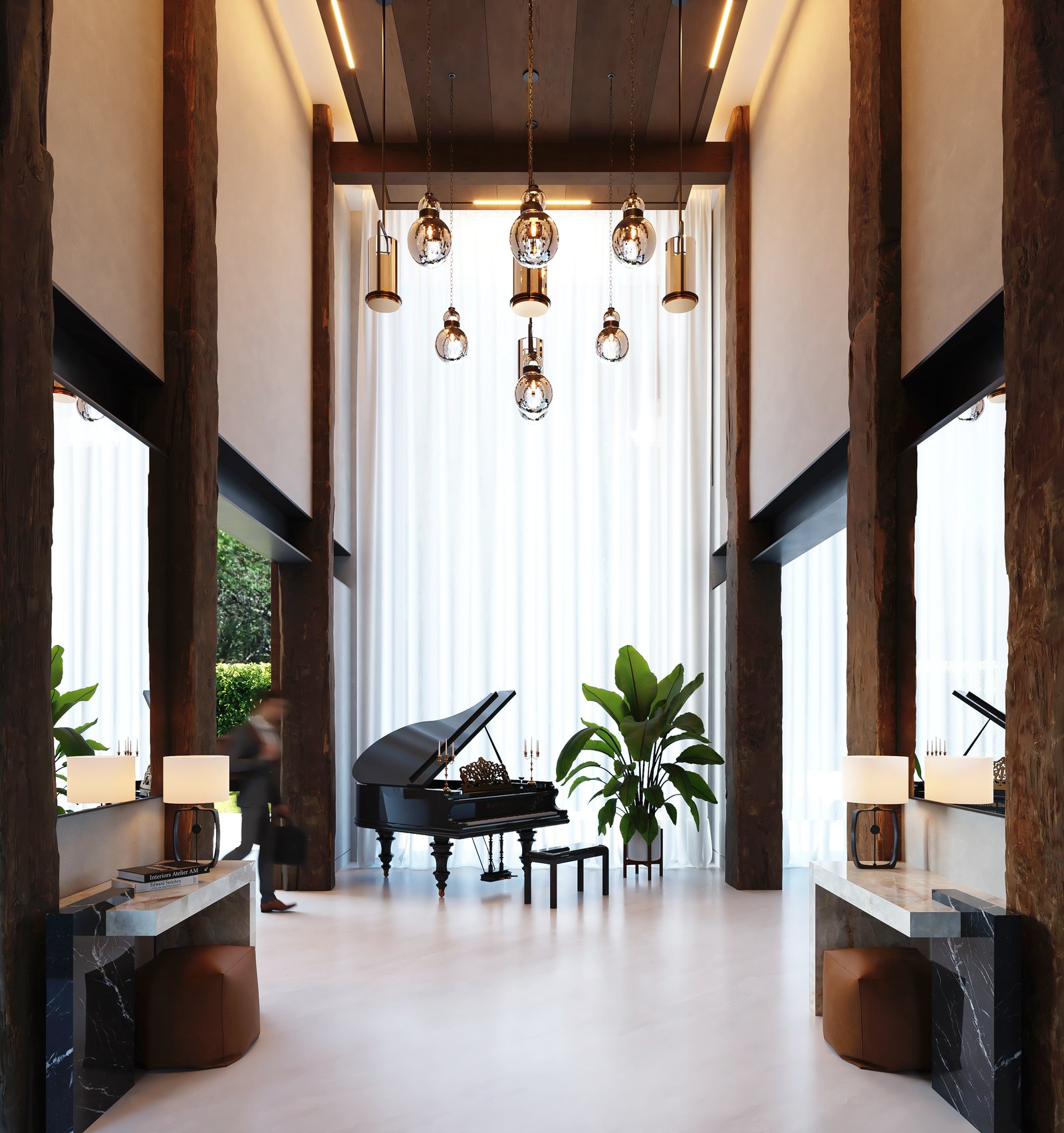 Interiors Residential Render Architectural Visualization