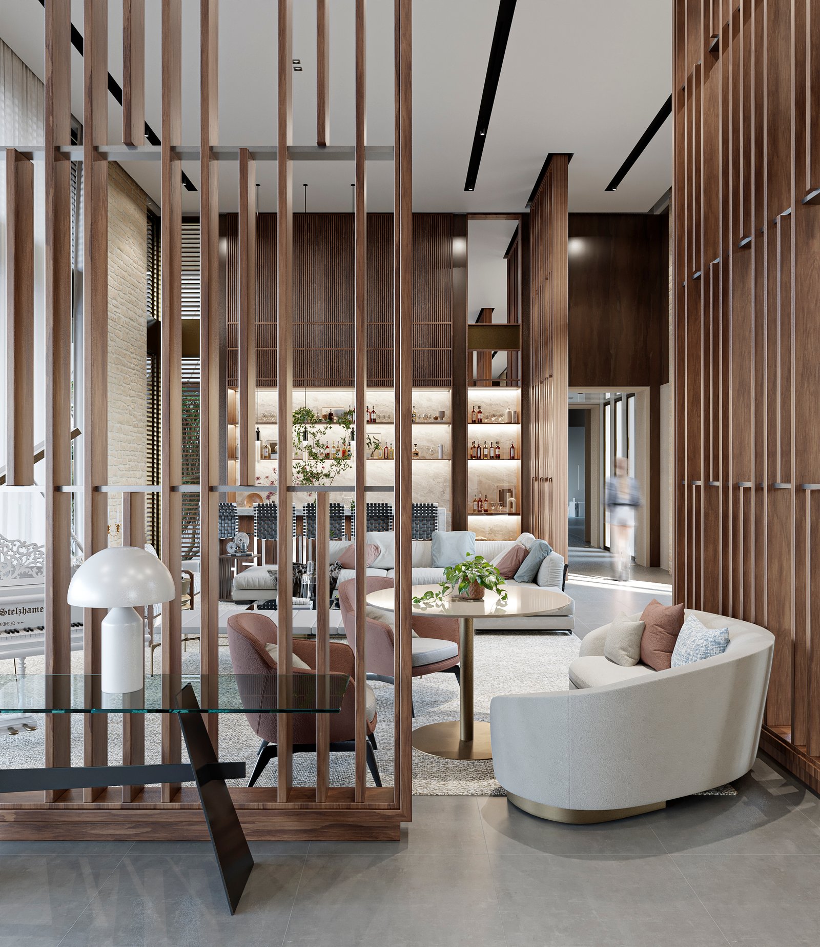 Interiors Residential Render Architectural Visualization