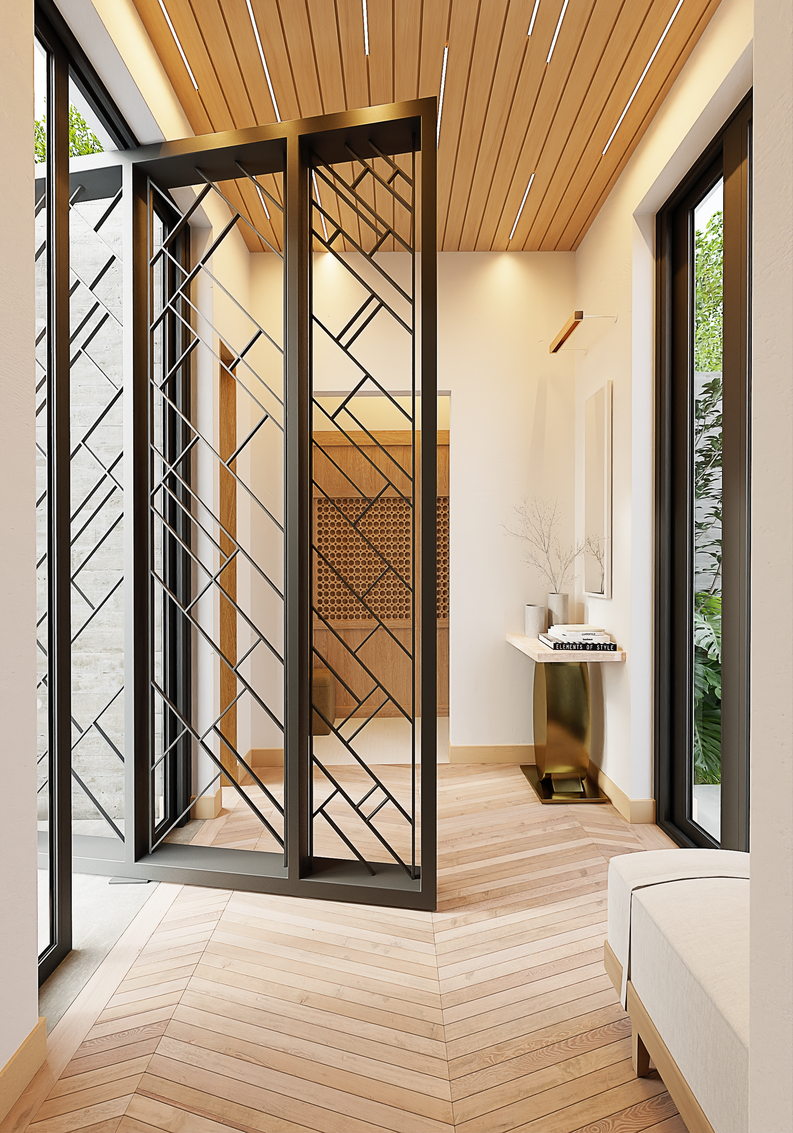 Interiors product furniture doors Render Architectural Visualization