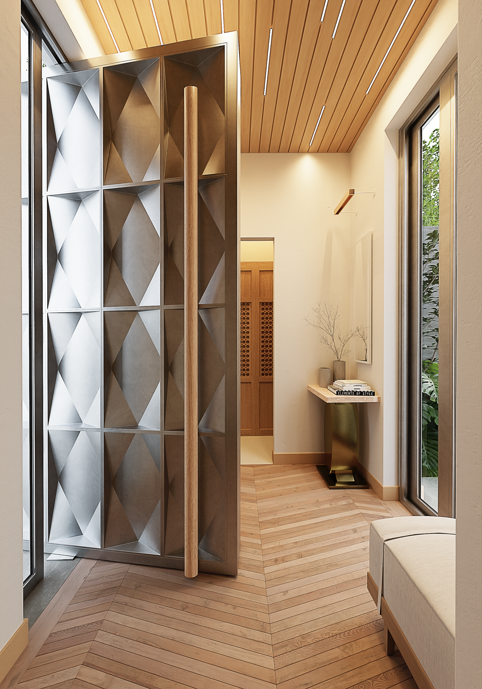 Interiors product furniture doors Render Architectural Visualization