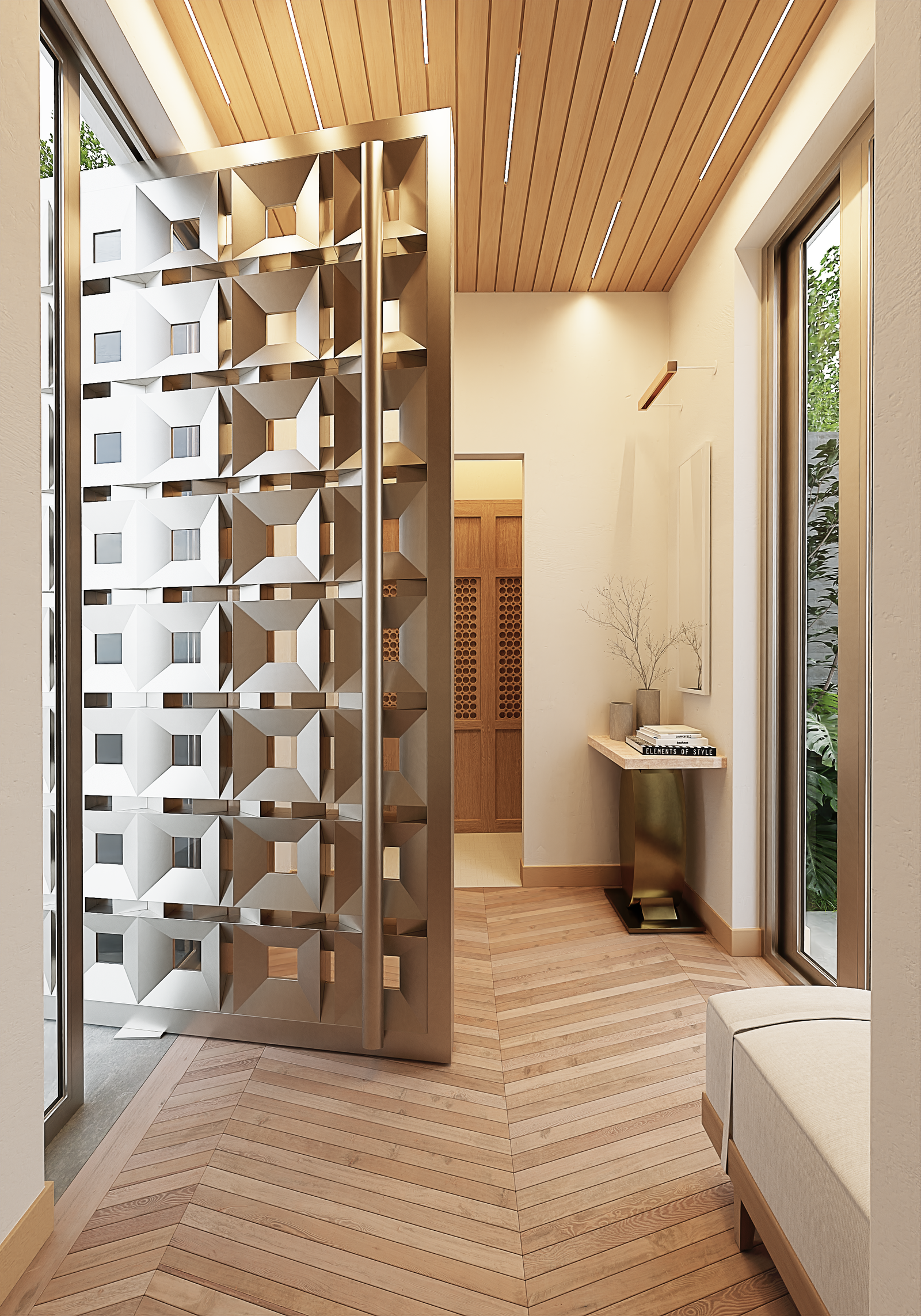 Interiors product furniture doors Render Architectural Visualization