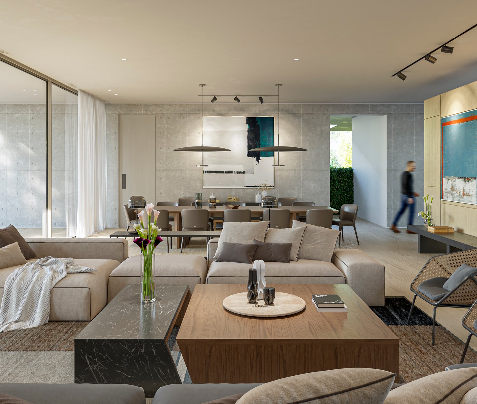 Interiors Residential Render Architectural Visualization