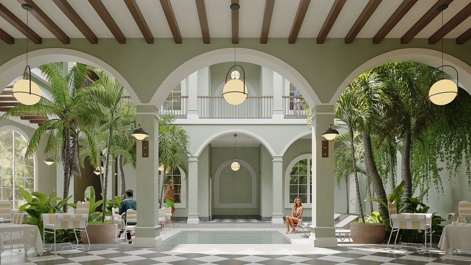 Project 33 image 1 Exteriors Commercial Hotel Render Architectural Visualization