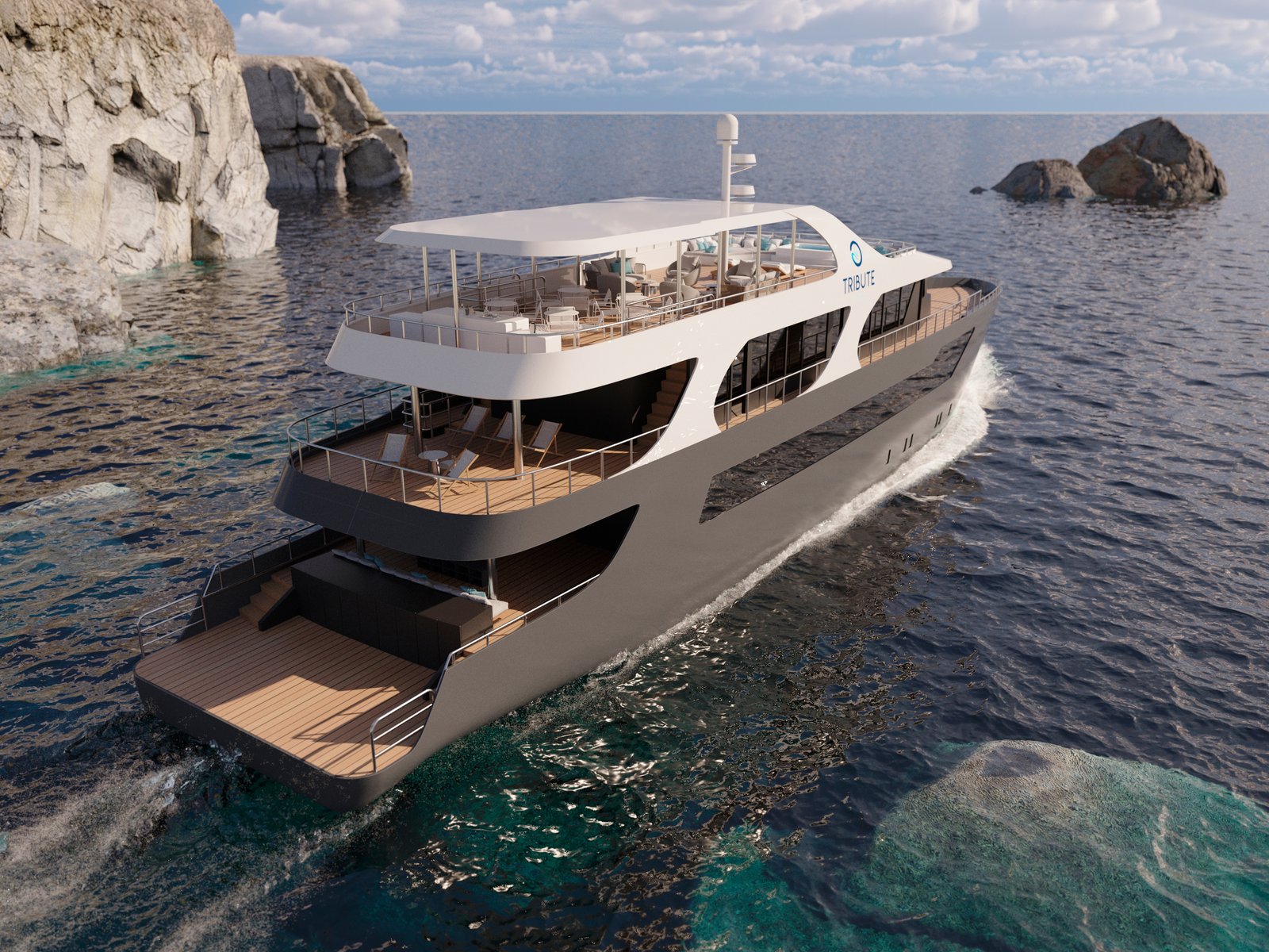 Project 34 image 2 Yatch Render Architectural Visualization