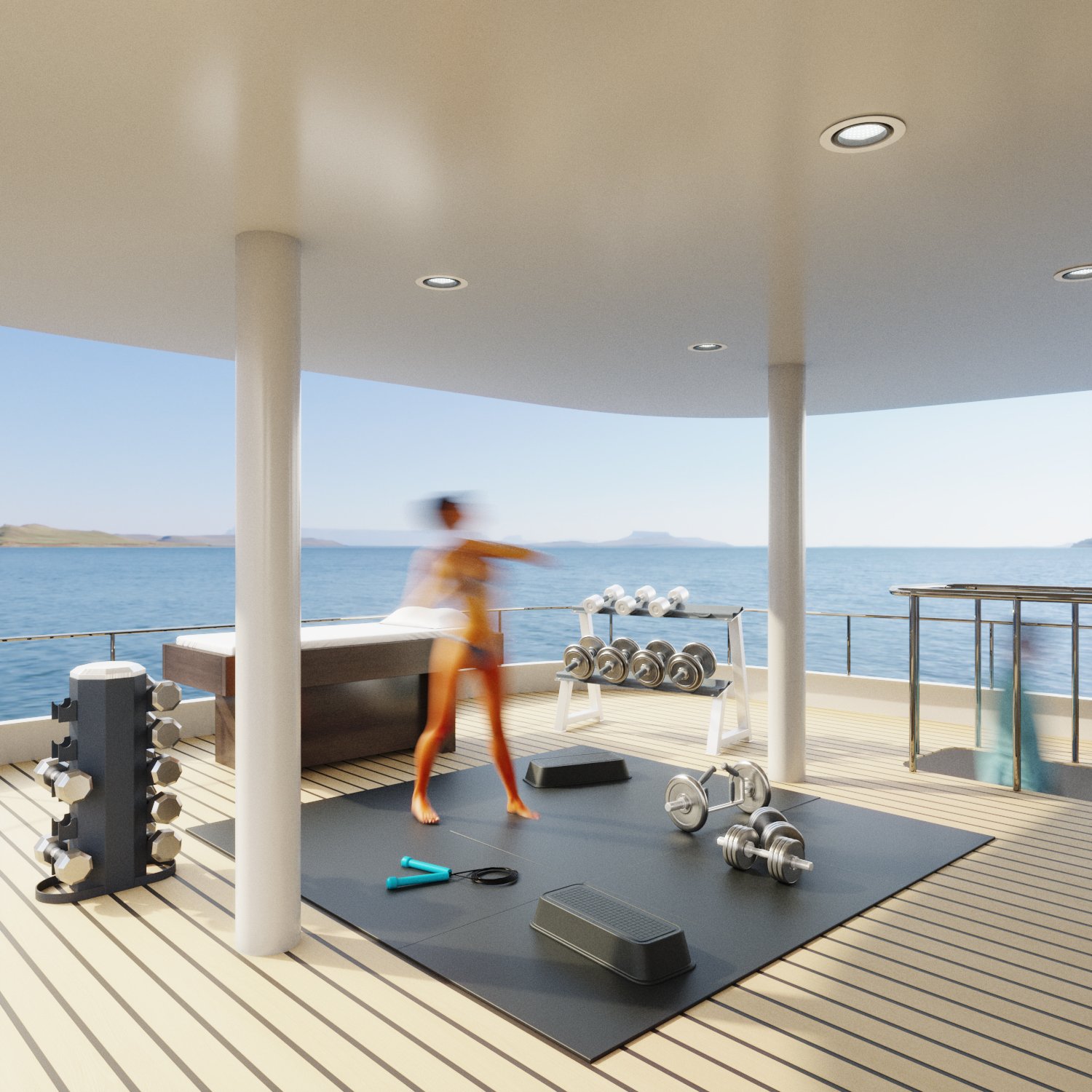 Project 34 image 15 Yatch Render Architectural Visualization