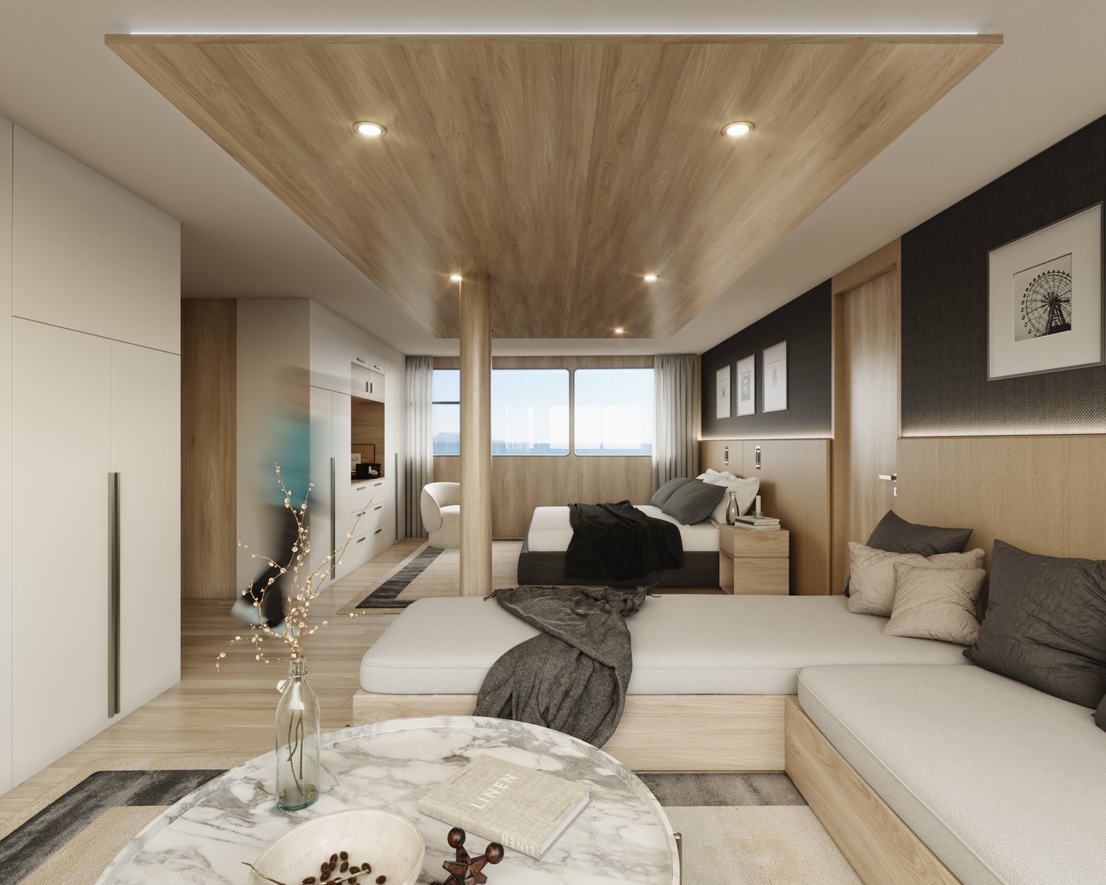 Project 34 image 16 Yatch Render Architectural Visualization