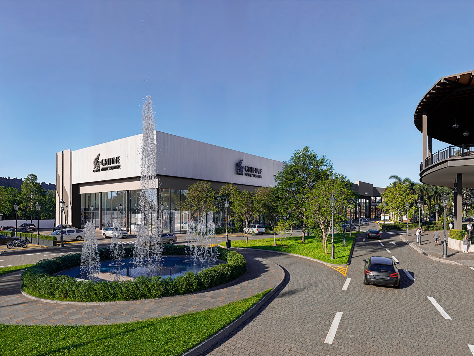 Project 39 image 5 Exteriors Commercial UrbanPlanning Fizane Stores Render Architectural Visualization