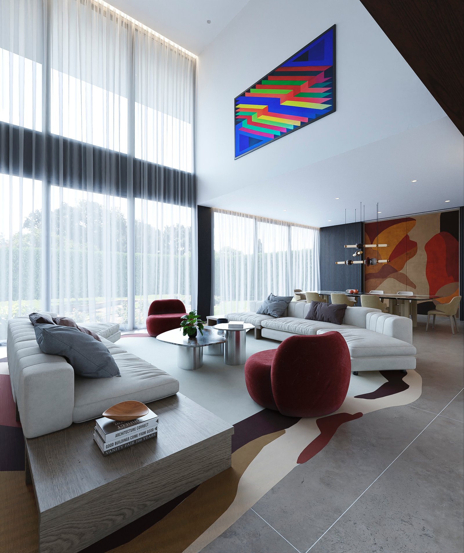 Interiors Residential Render Architectural Visualization