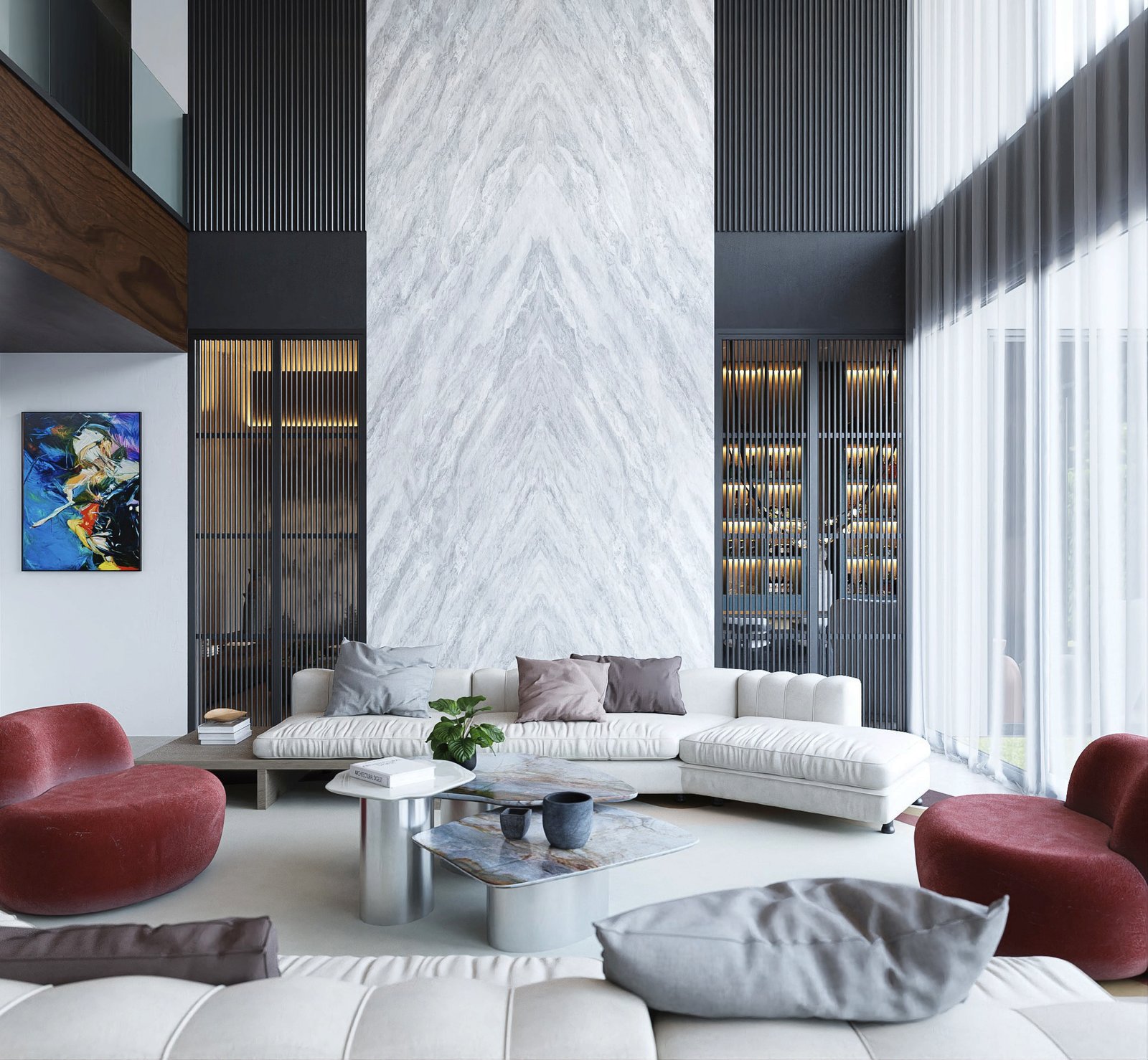 Interiors Residential Render Architectural Visualization