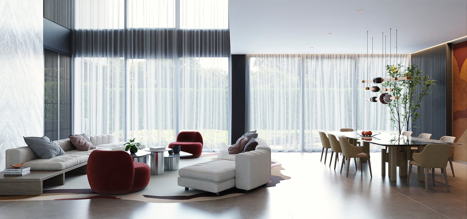 Interiors Residential Render Architectural Visualization