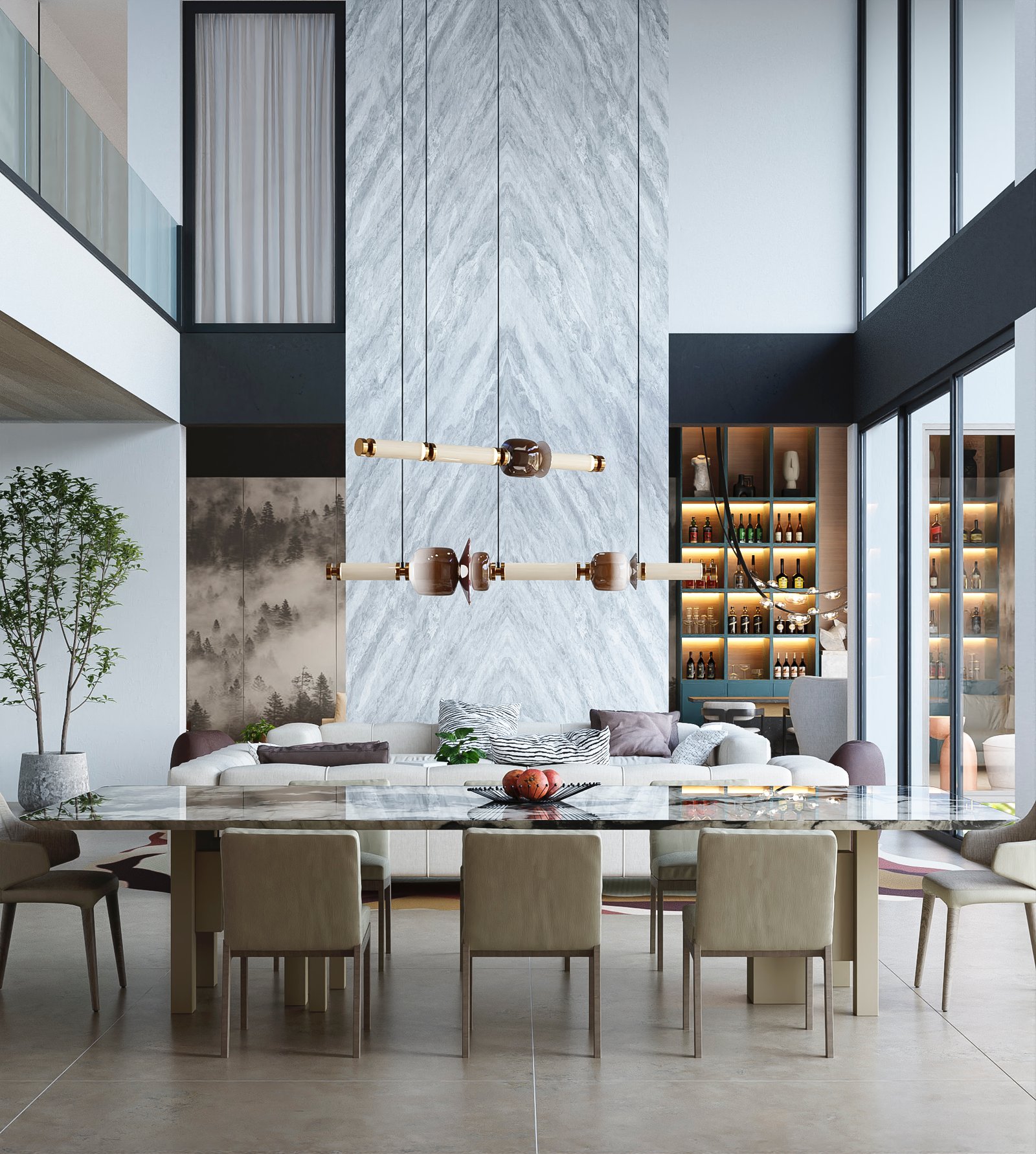 Interiors Residential Render Architectural Visualization