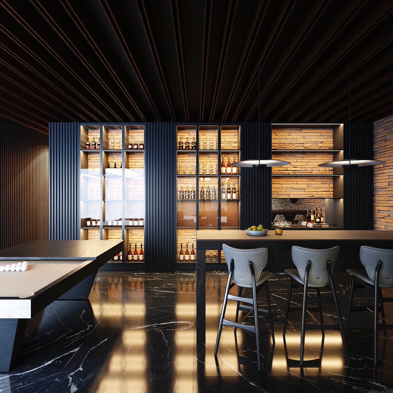 Interiors Residential Render Architectural Visualization