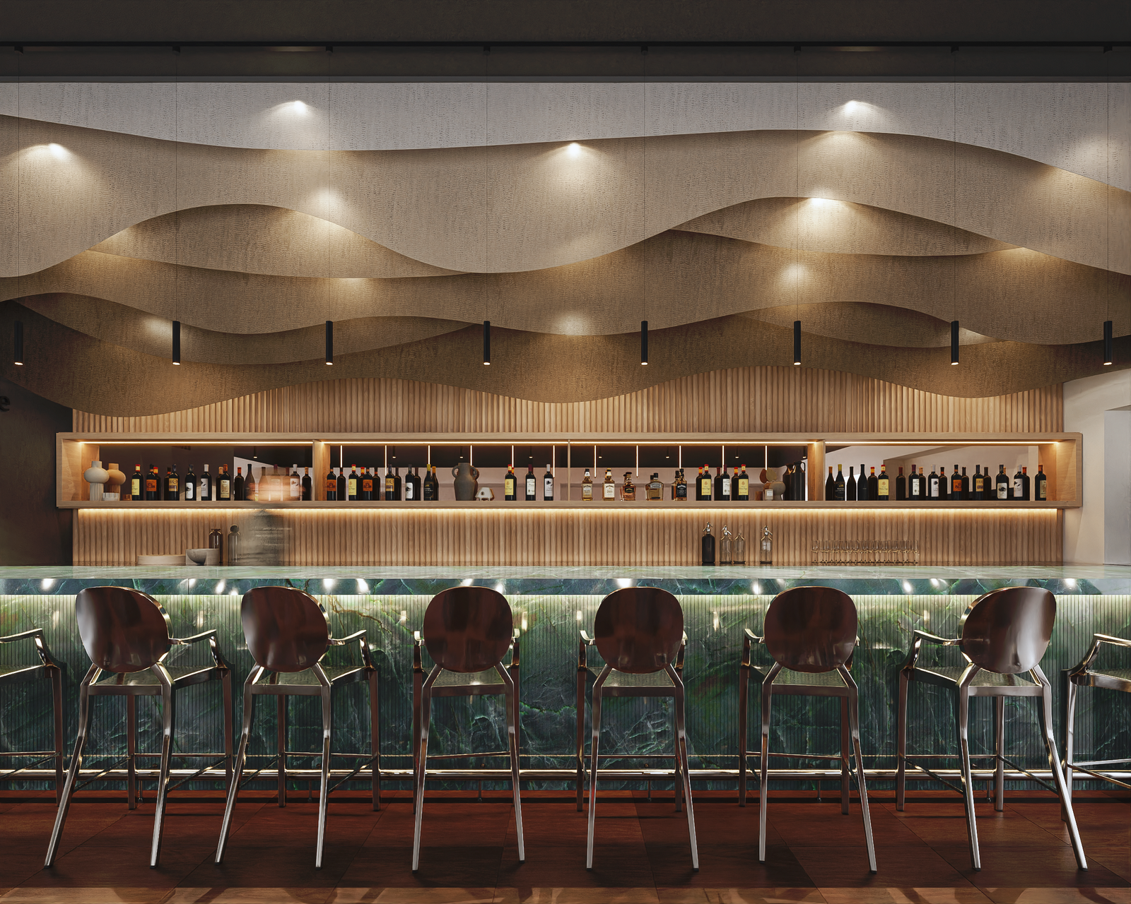 Project 42 image 1 Interiors Commercial Restaurants Render Architectural Visualization