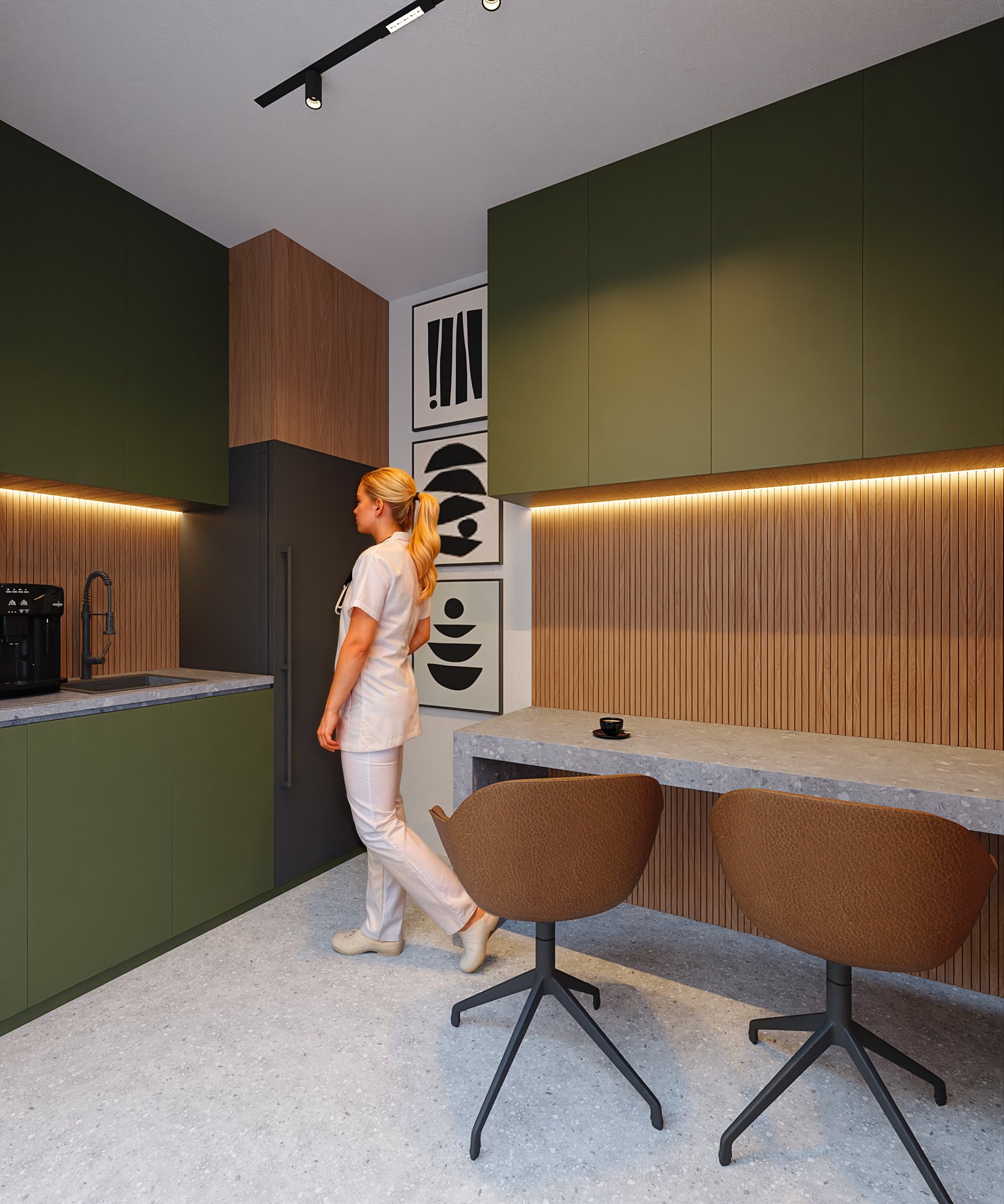 Project 43 image 2 Interiors Commercial Office Medician Render Architectural Visualization