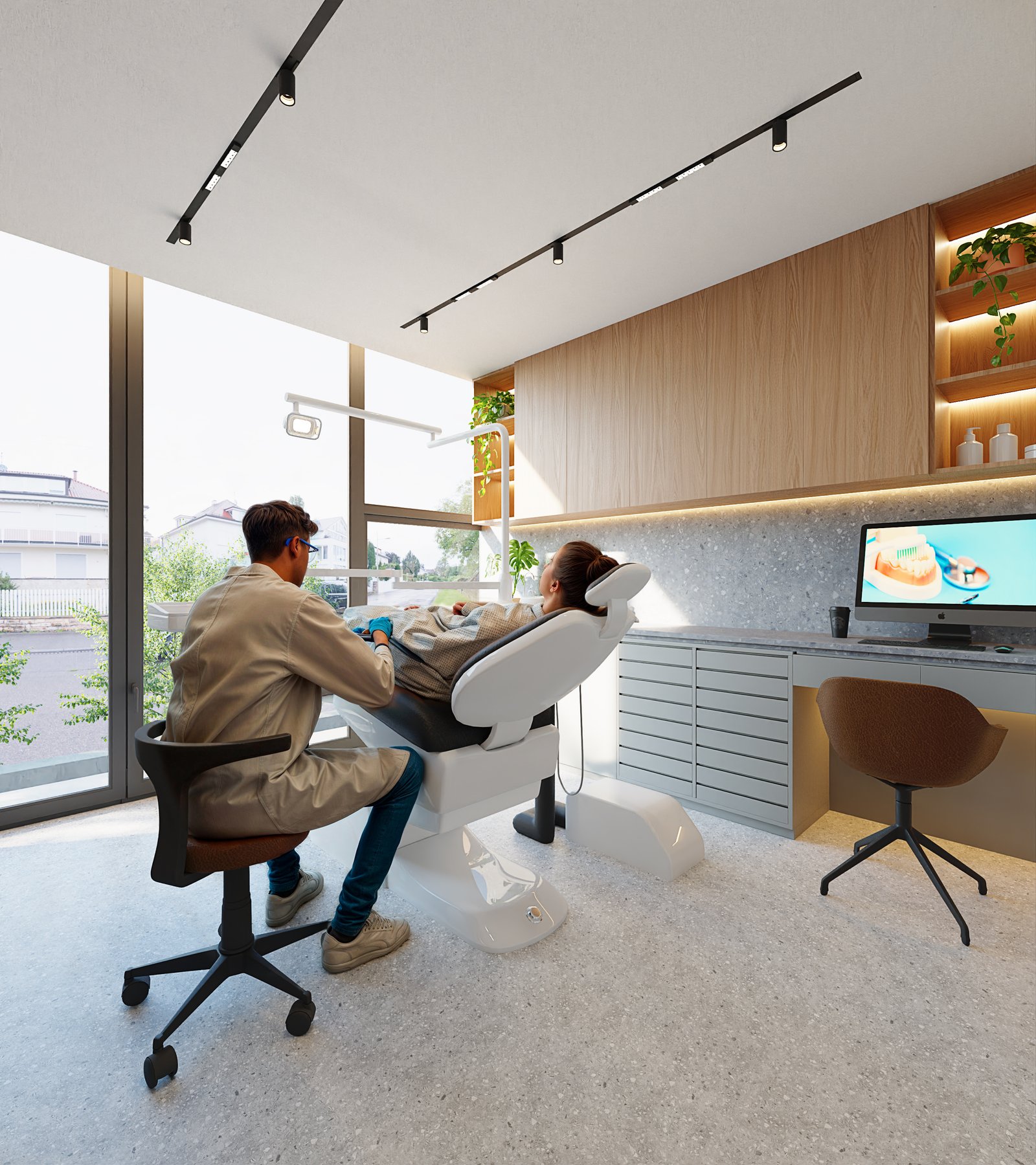 Project 43 image 4 Interiors Commercial Office Medician Render Architectural Visualization