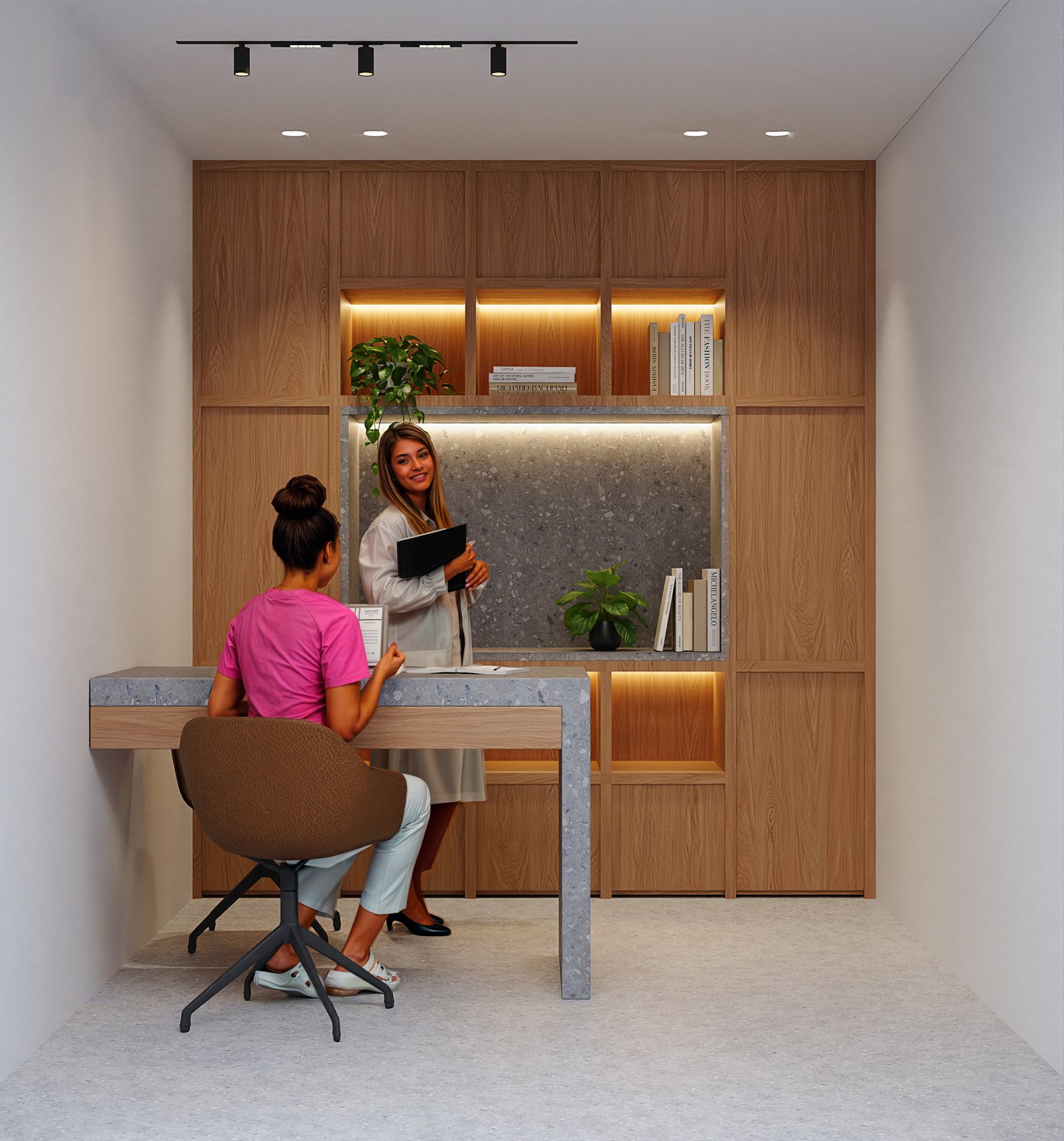 Project 43 image 6 Interiors Commercial Office Medician Render Architectural Visualization