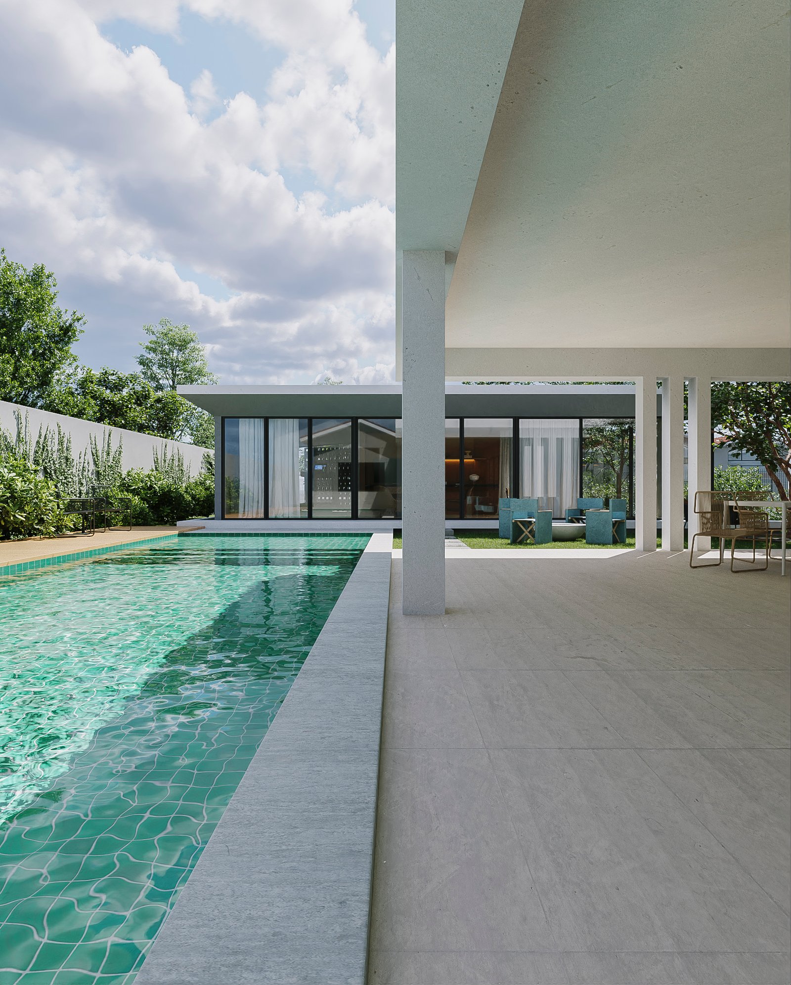 Project 44 image 1 Exteriors Residential Render Architectural Visualization