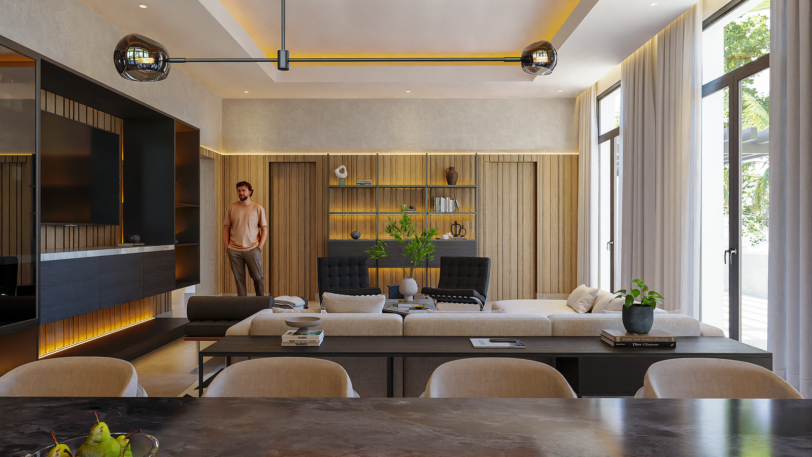 Project 45 image 9 Interiors Residential Render Architectural Visualization