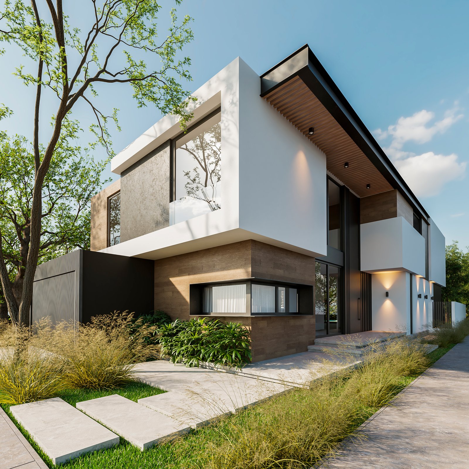 Project 46 image 1 Exteriors Residential Render Architectural Visualization