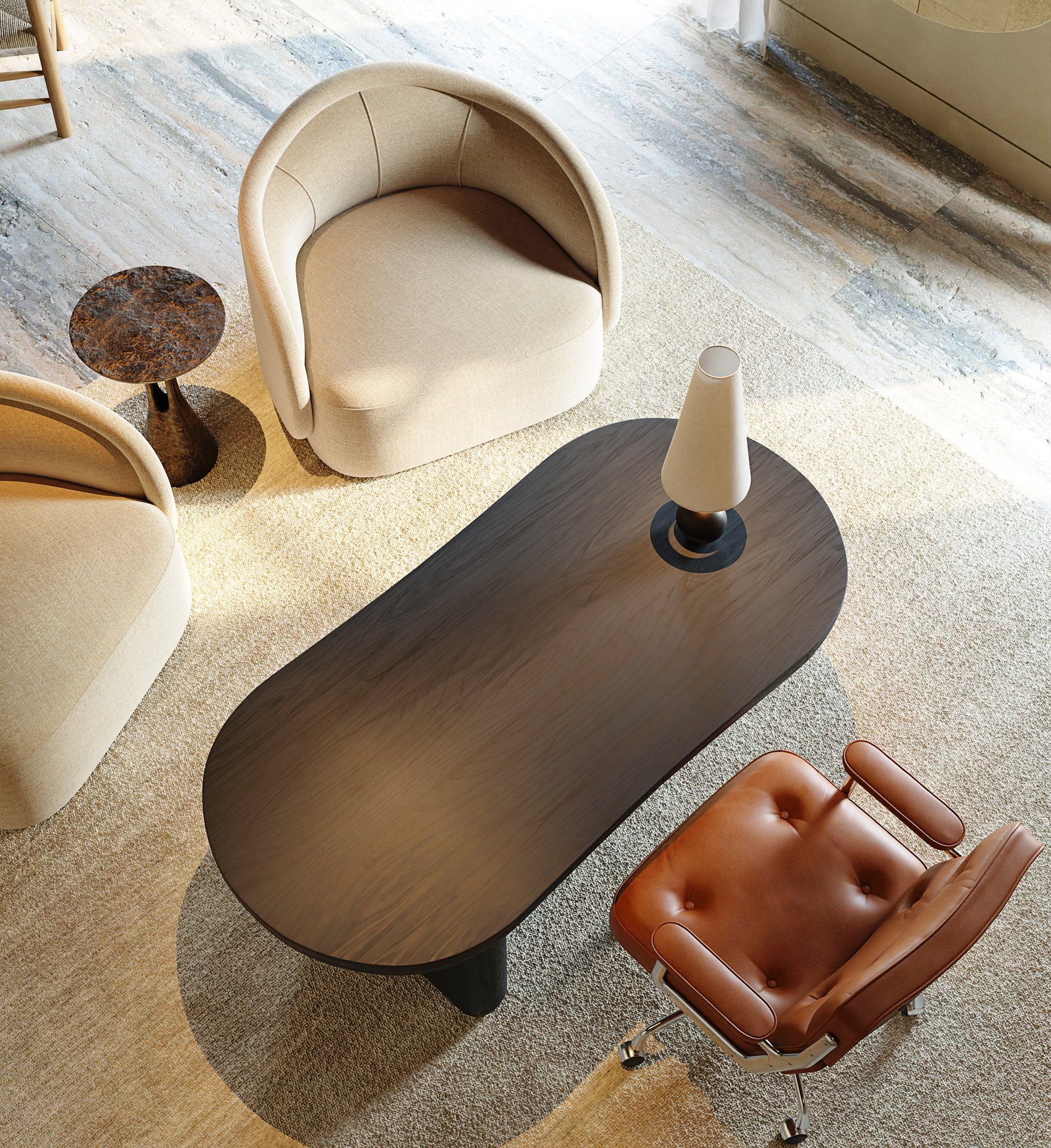 Project 49 image 1 Interiors Residential Office Render Architectural Visualization