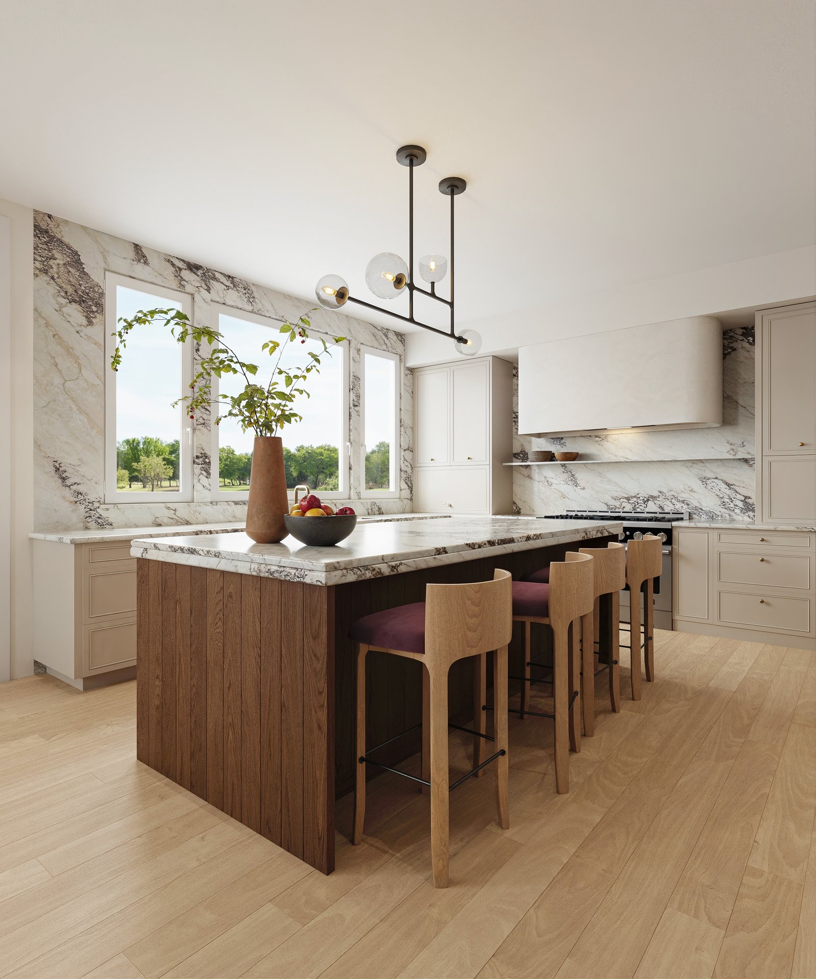 Project 51 image 2 Interiors Residential Kitchen Render Architectural Visualization