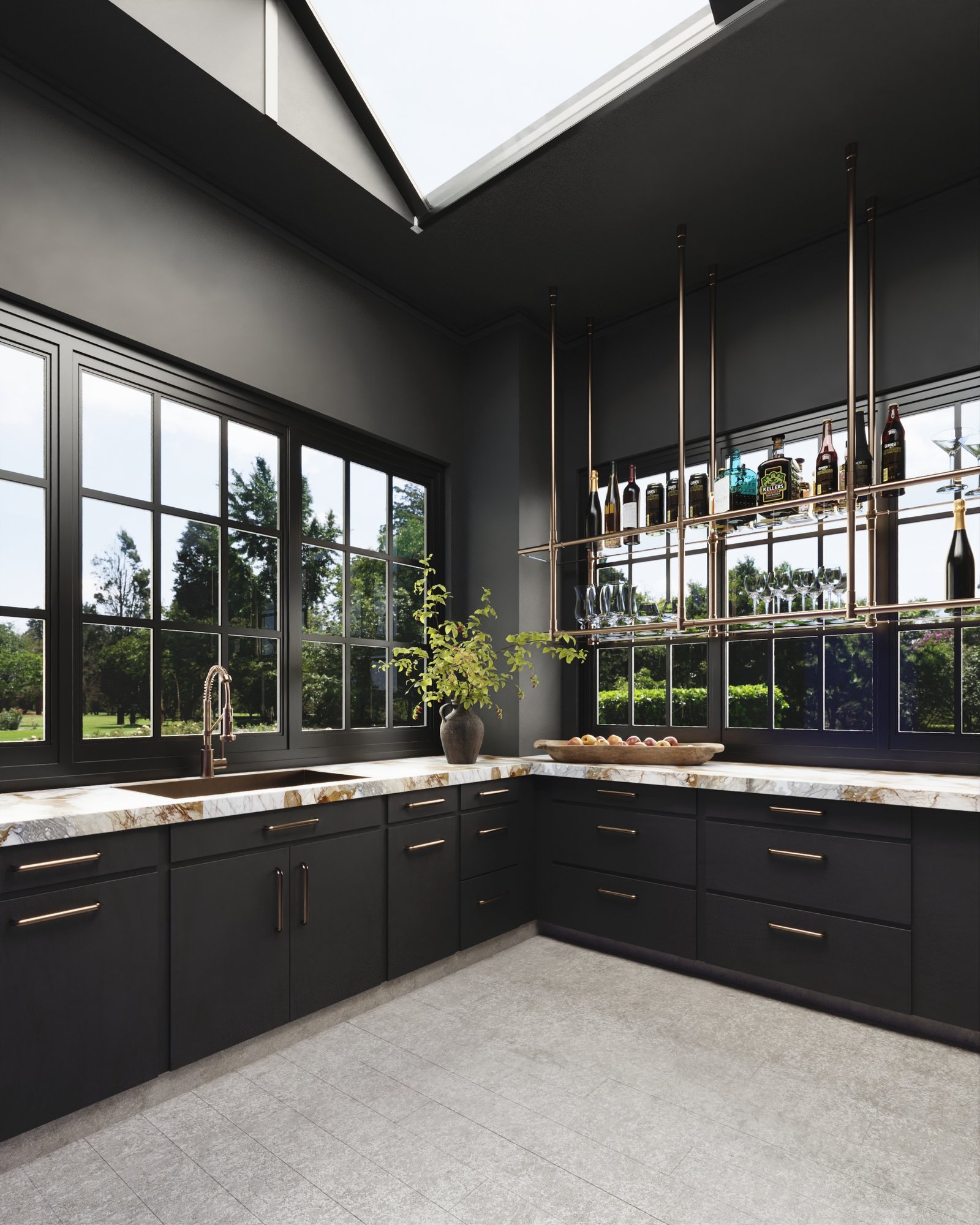 Project 52 image 3 Interiors Residential Kitchen Render Architectural Visualization