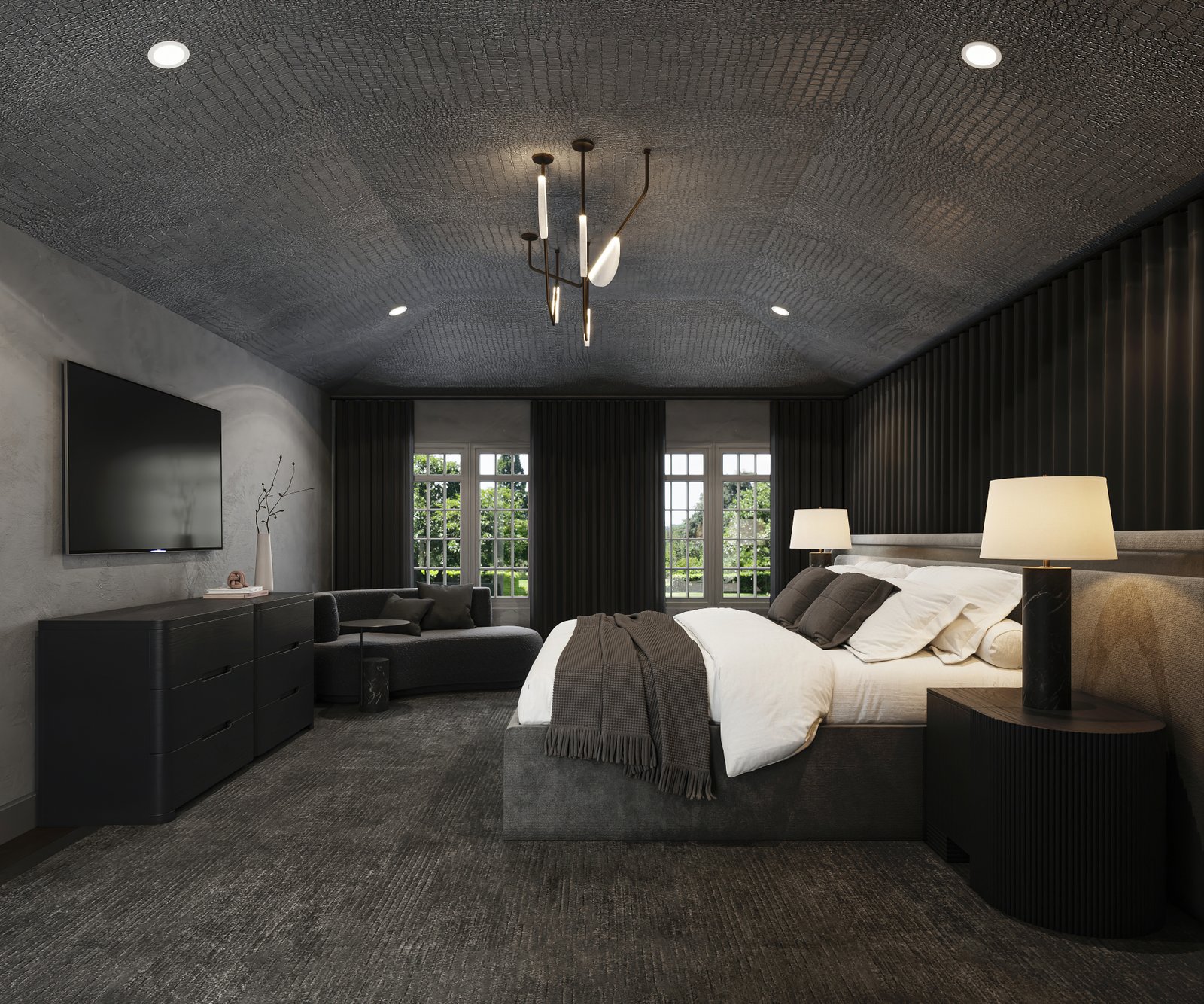 Project 60 image 6 Interiors Residential Bedroom Render Architectural Visualization