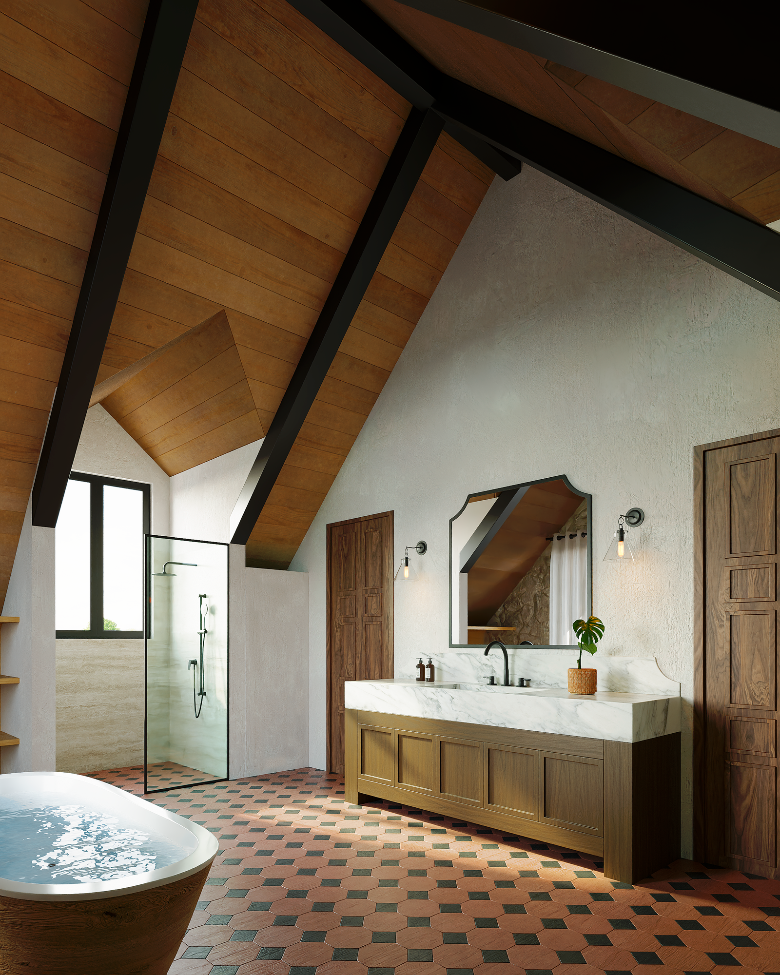 Interiors Residential Render Architectural Visualization