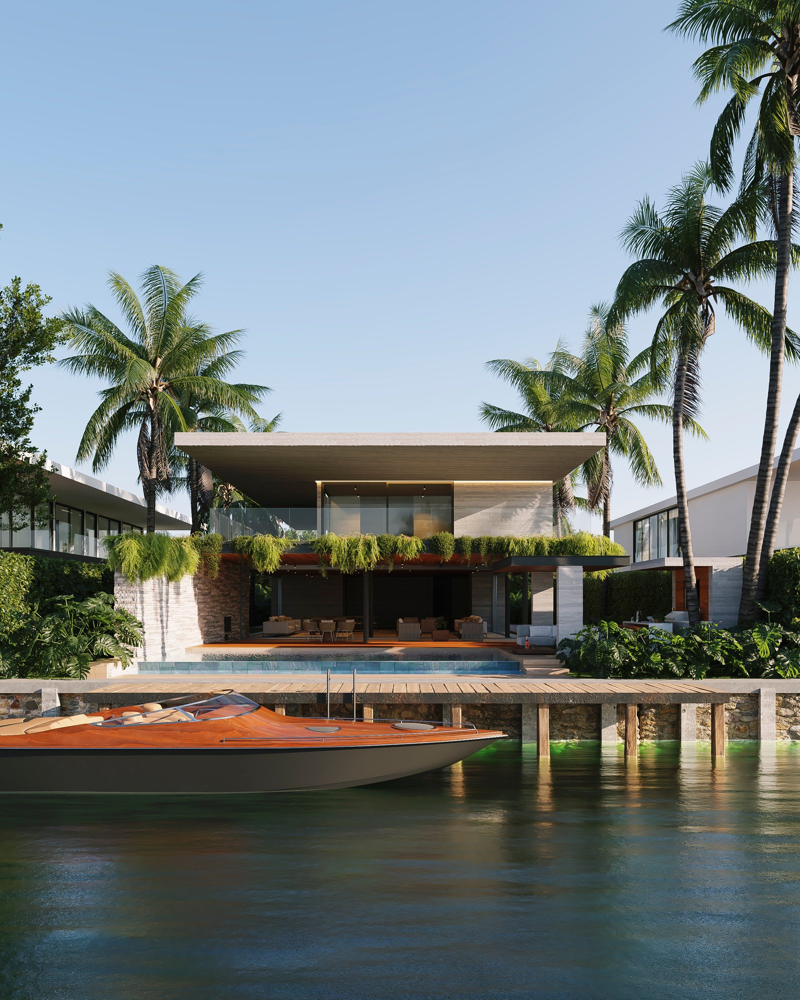 Exteriors Residential Render Architectural Visualization