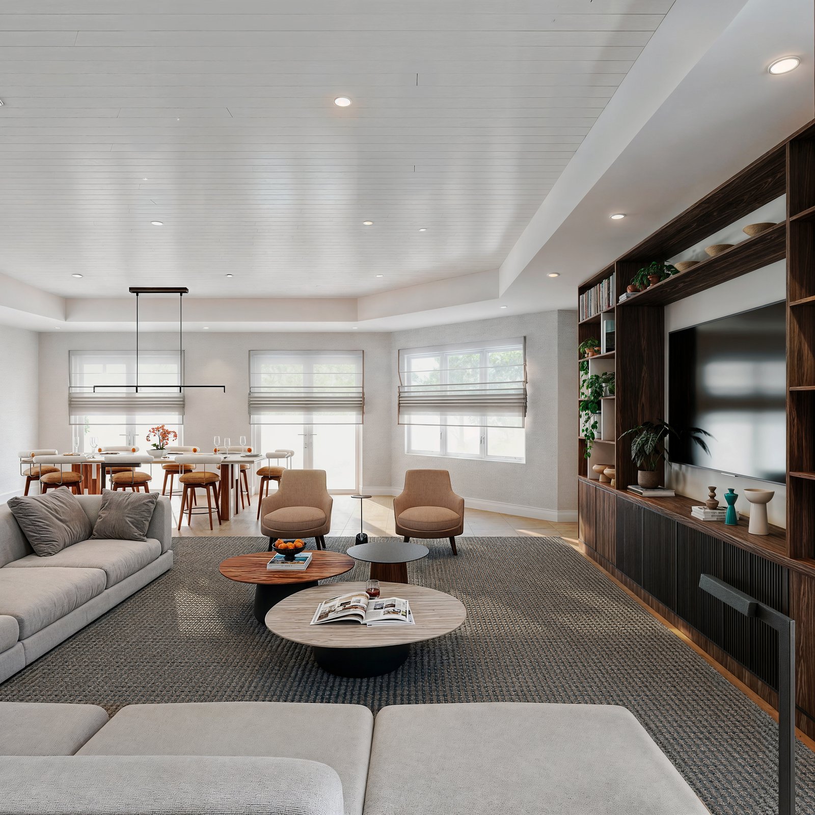 Interiors Residential Render Architectural Visualization