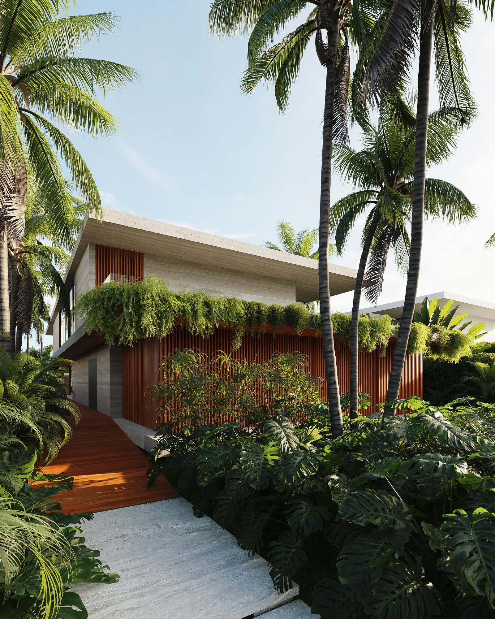 Exteriors Residential Render Architectural Visualization