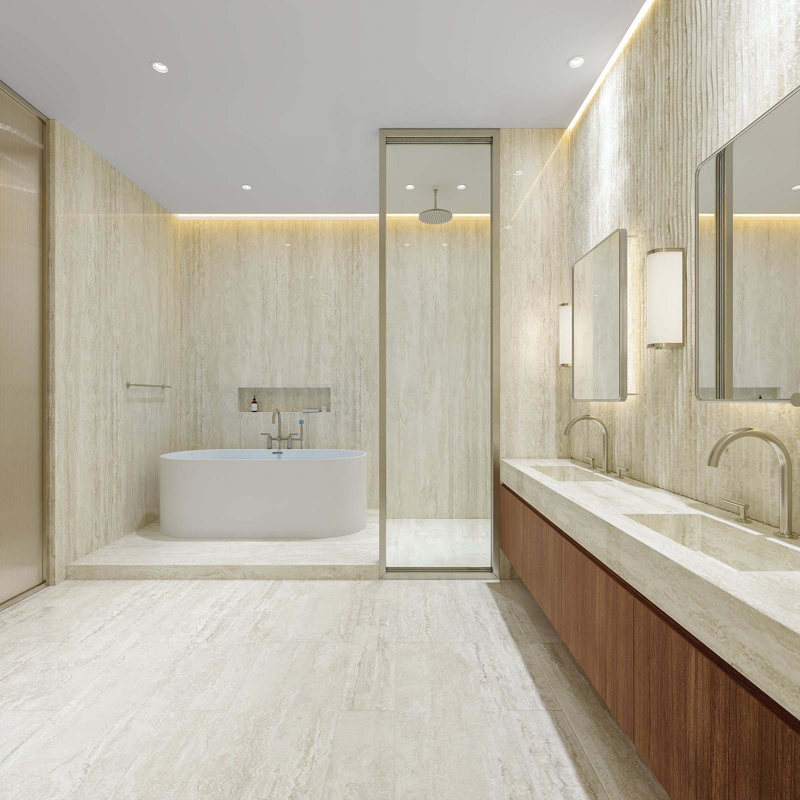 Interiors Hotel Commercial Render Architectural Visualization