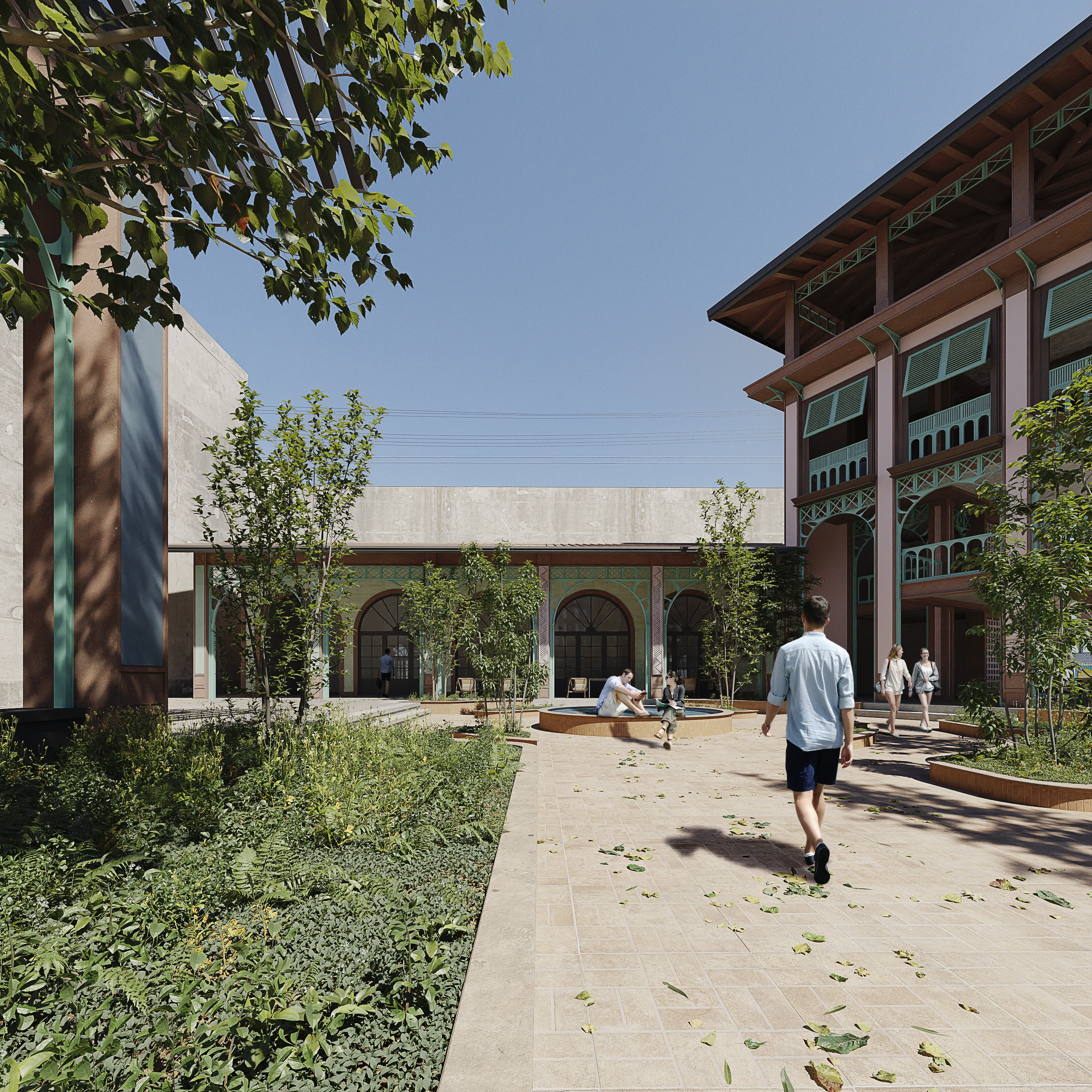 Exteriors Commercial UrbanPlanning Render Architectural Visualization