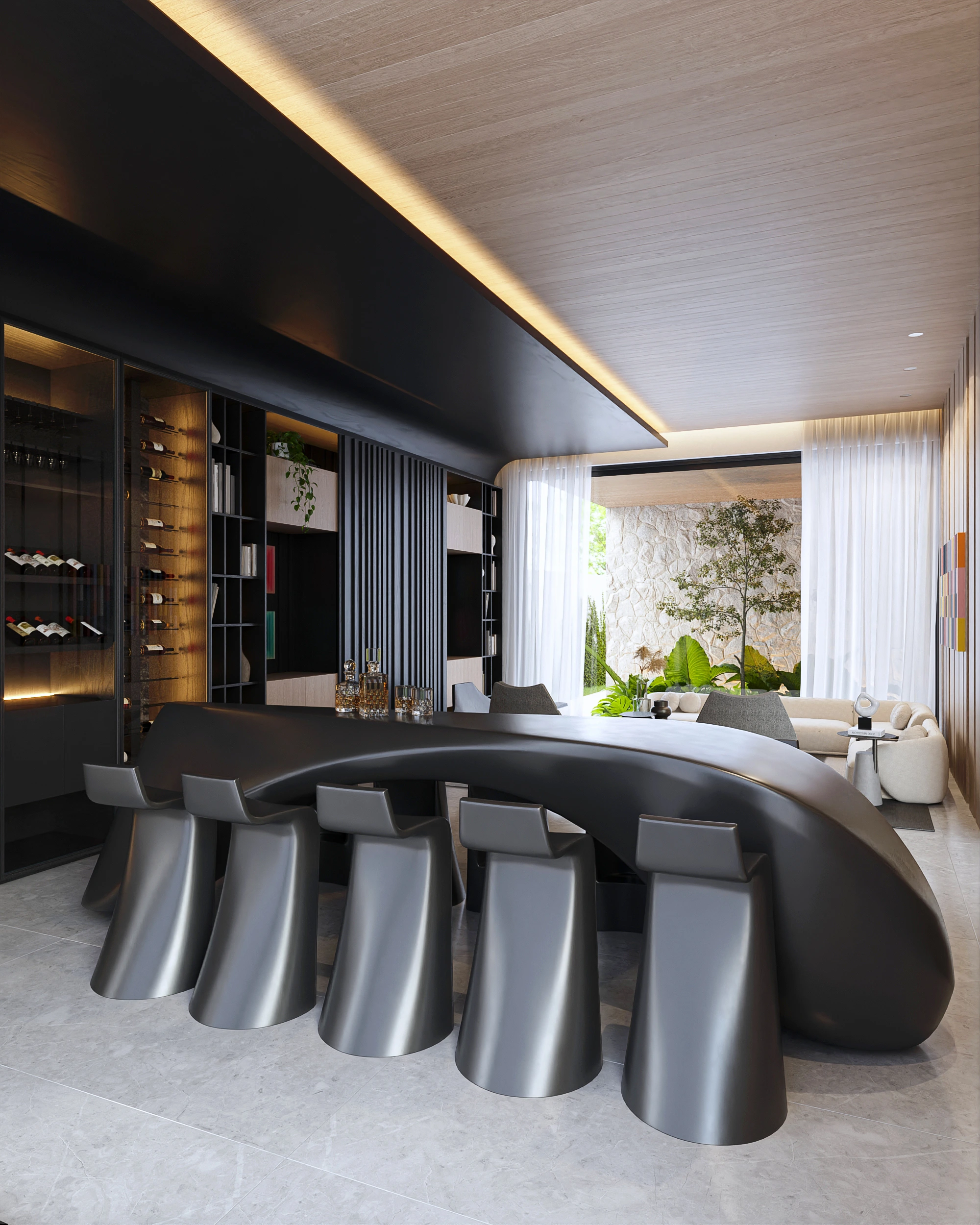 Interiors Residential Render Architectural Visualization