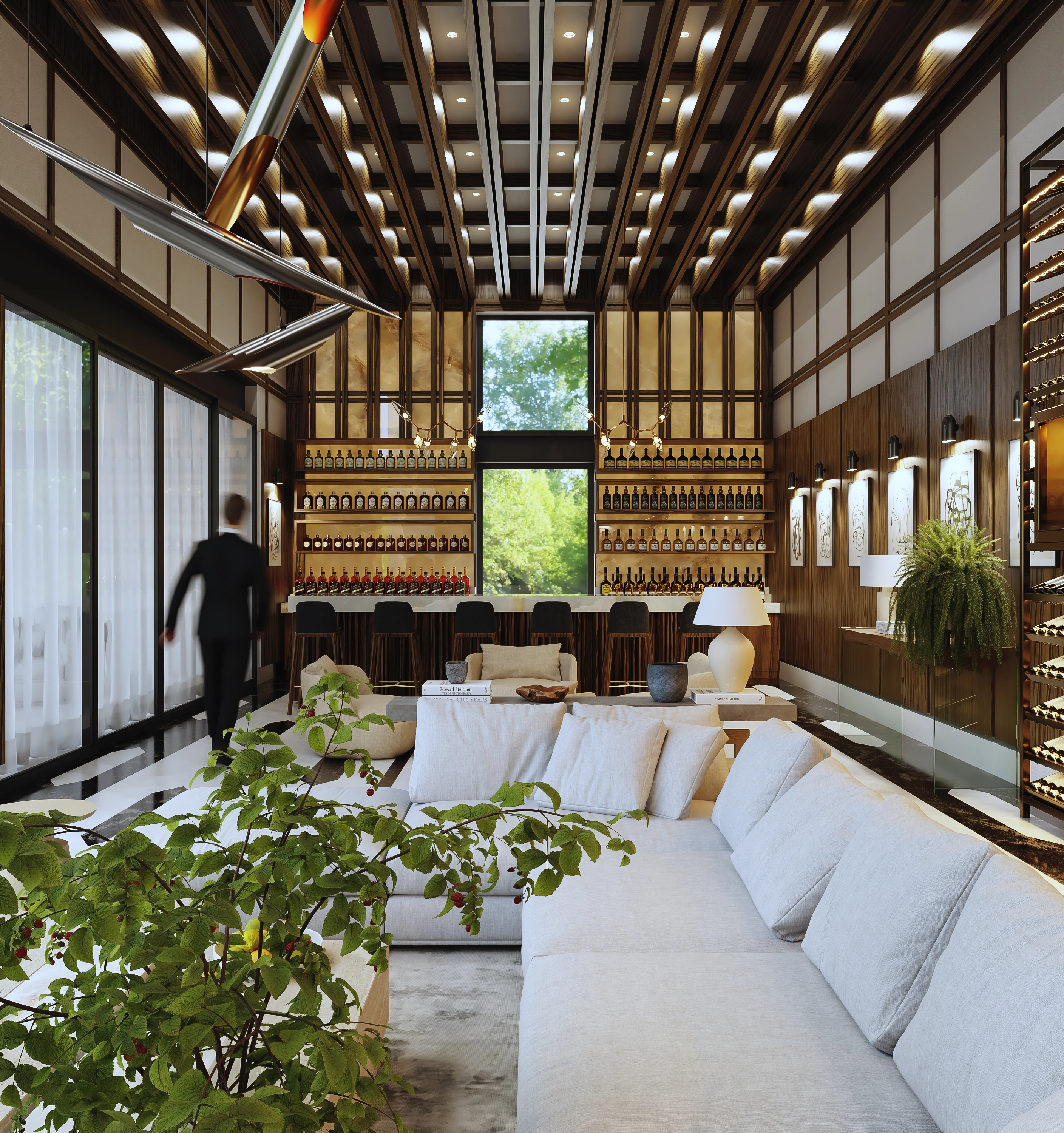 Interiors Residential Render Architectural Visualization