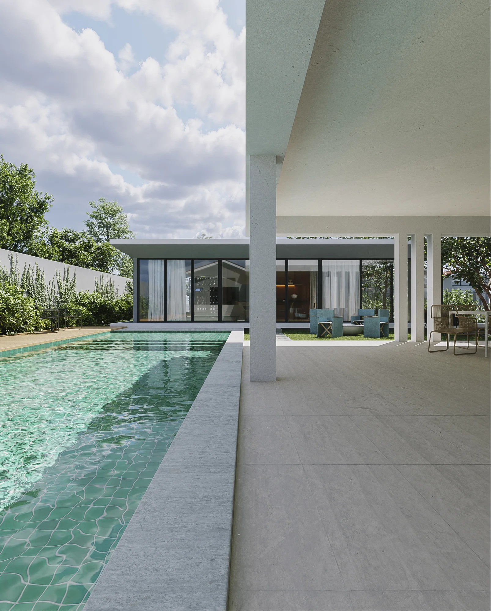 Interiors Exteriors Residential Render Architectural Visualization